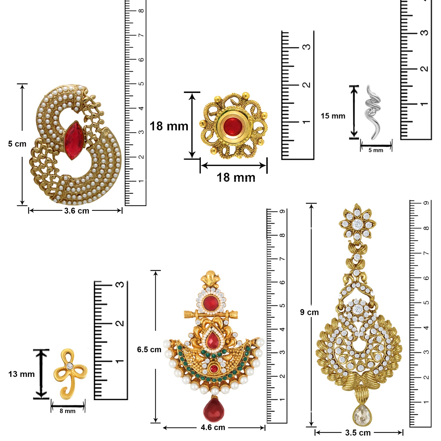 Glorious Crystal Earrings combo