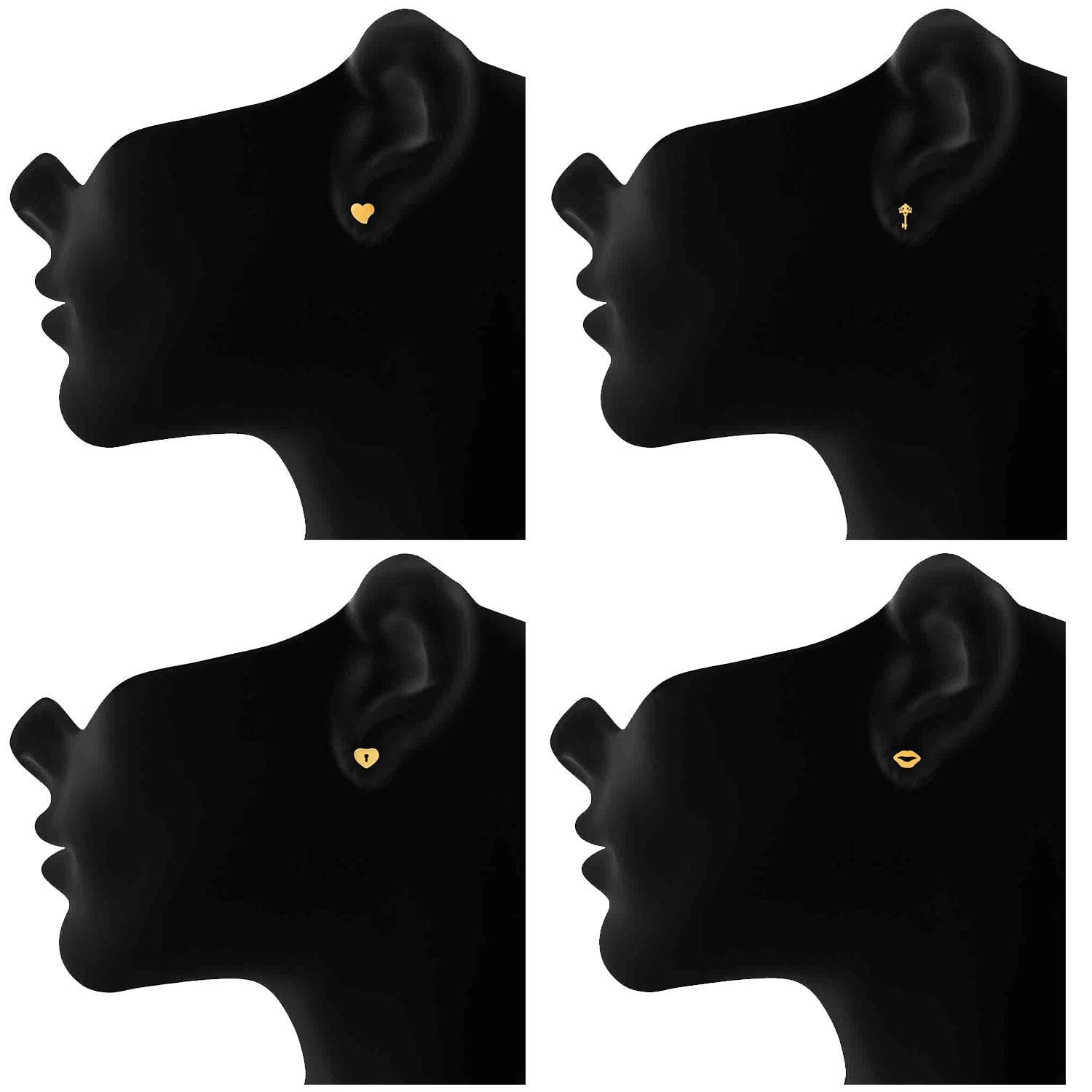 Delicate Stud Earrings combo