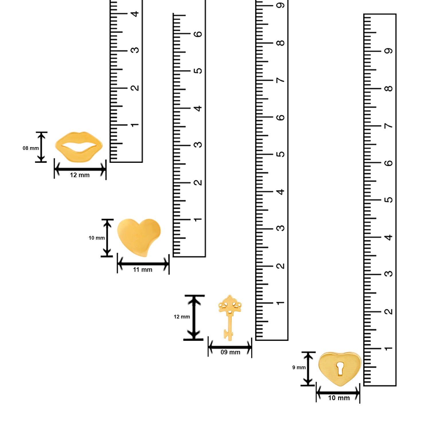 Delicate Stud Earrings combo