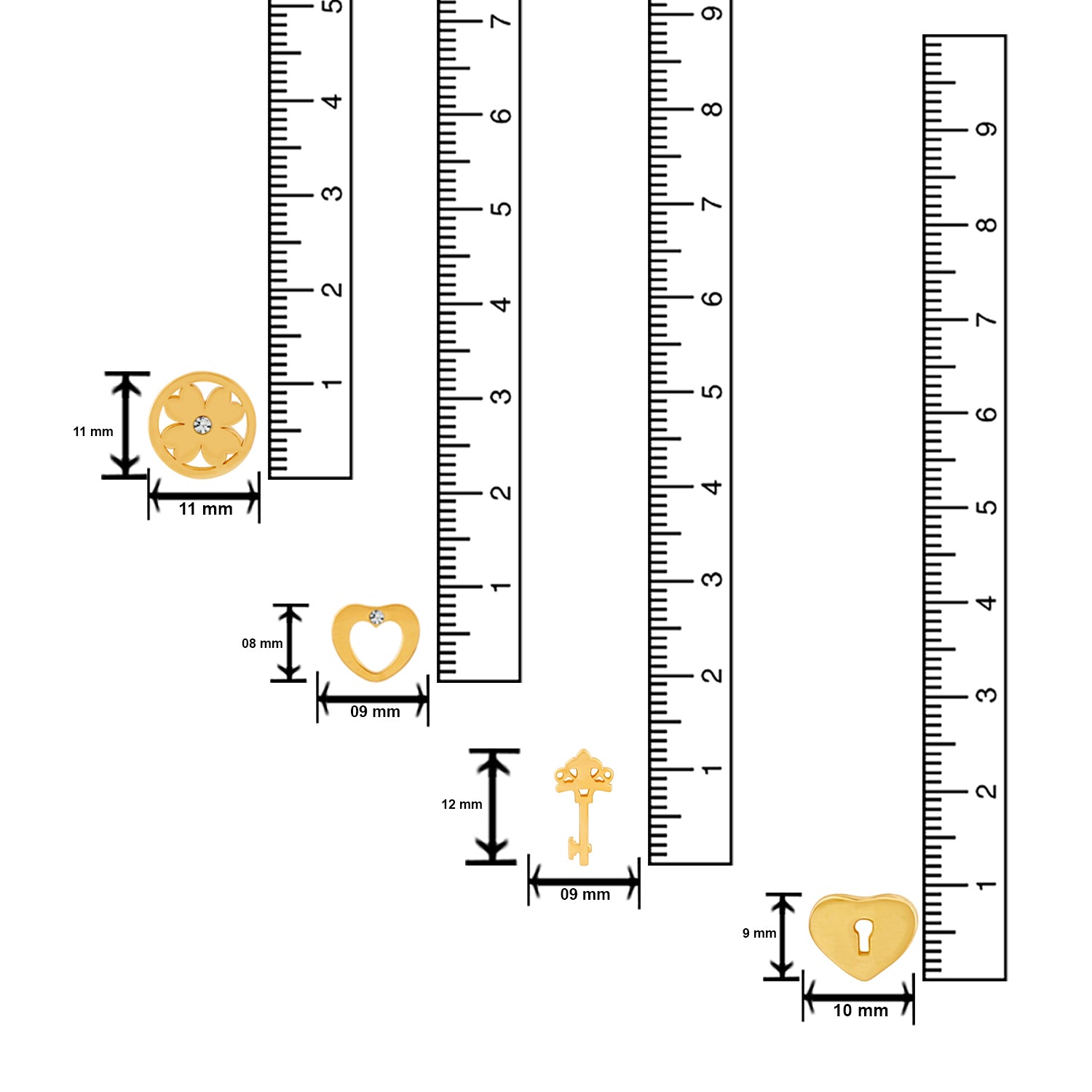 Designer Stud Earrings combo