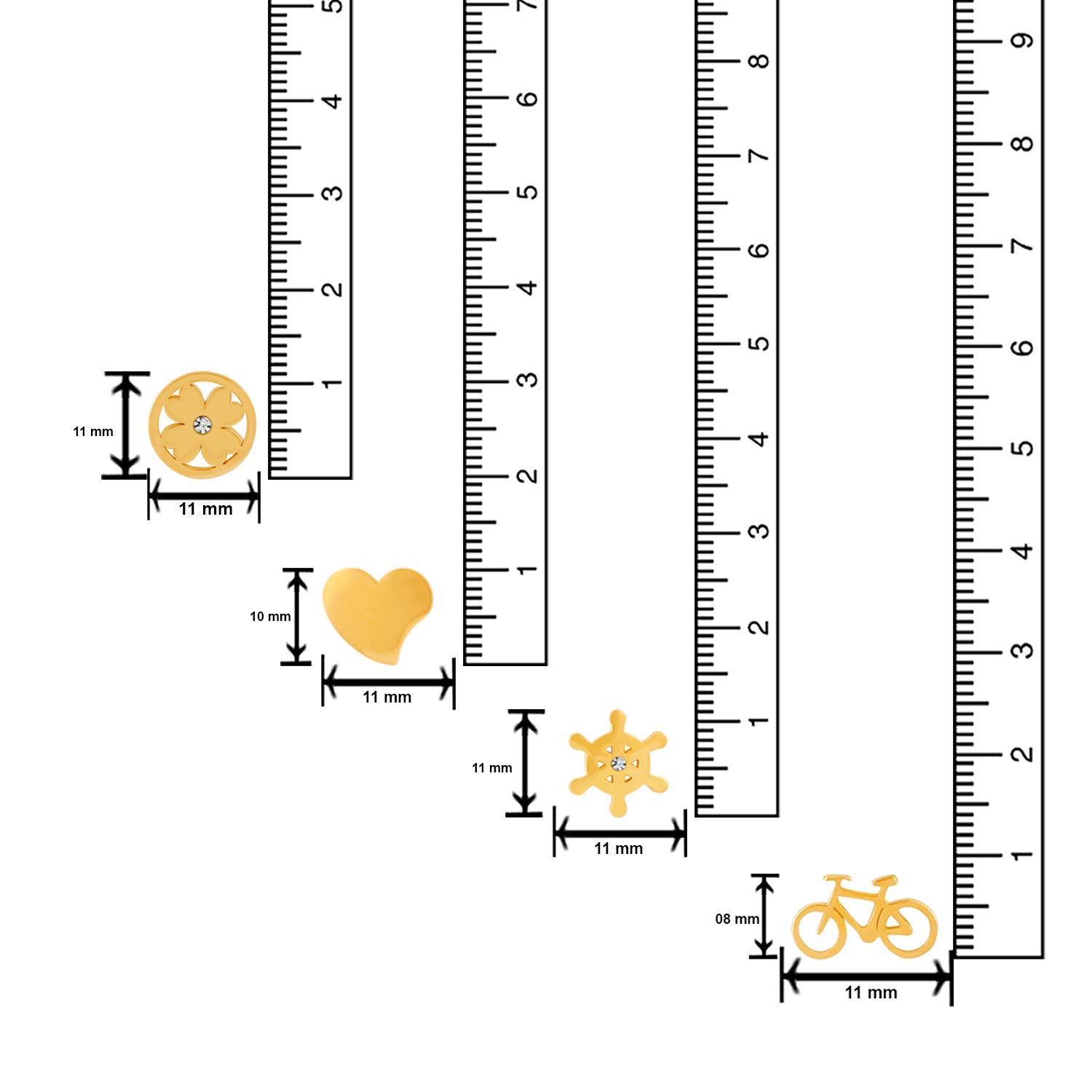 Exquisite Stud Earrings combo