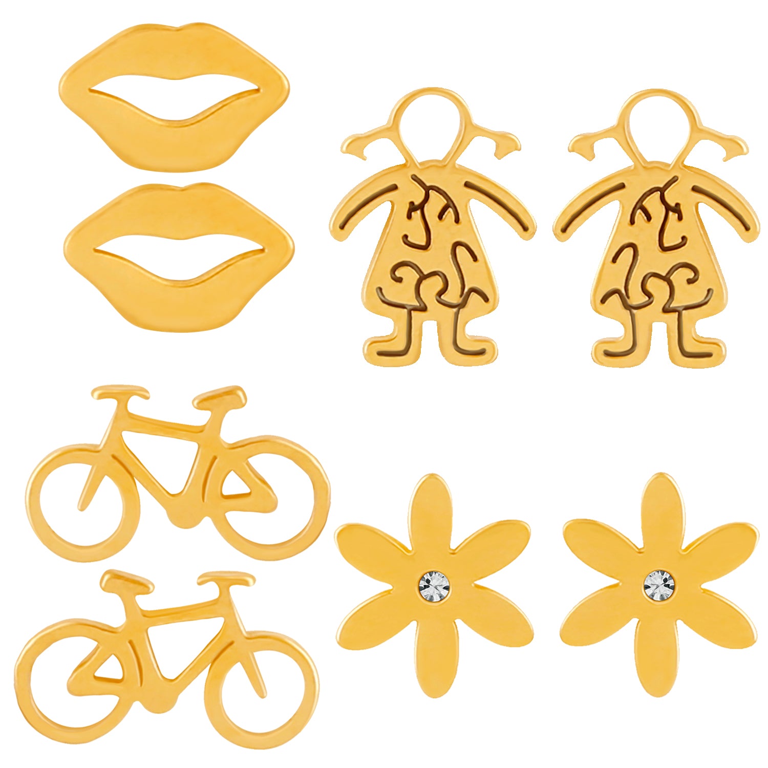 Funky Stud Earrings combo