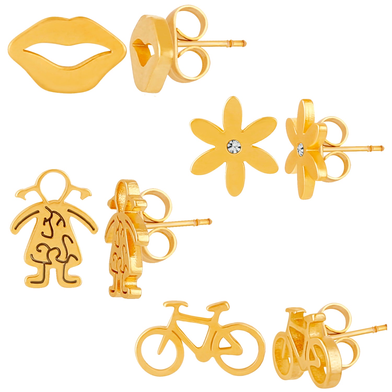 Funky Stud Earrings combo