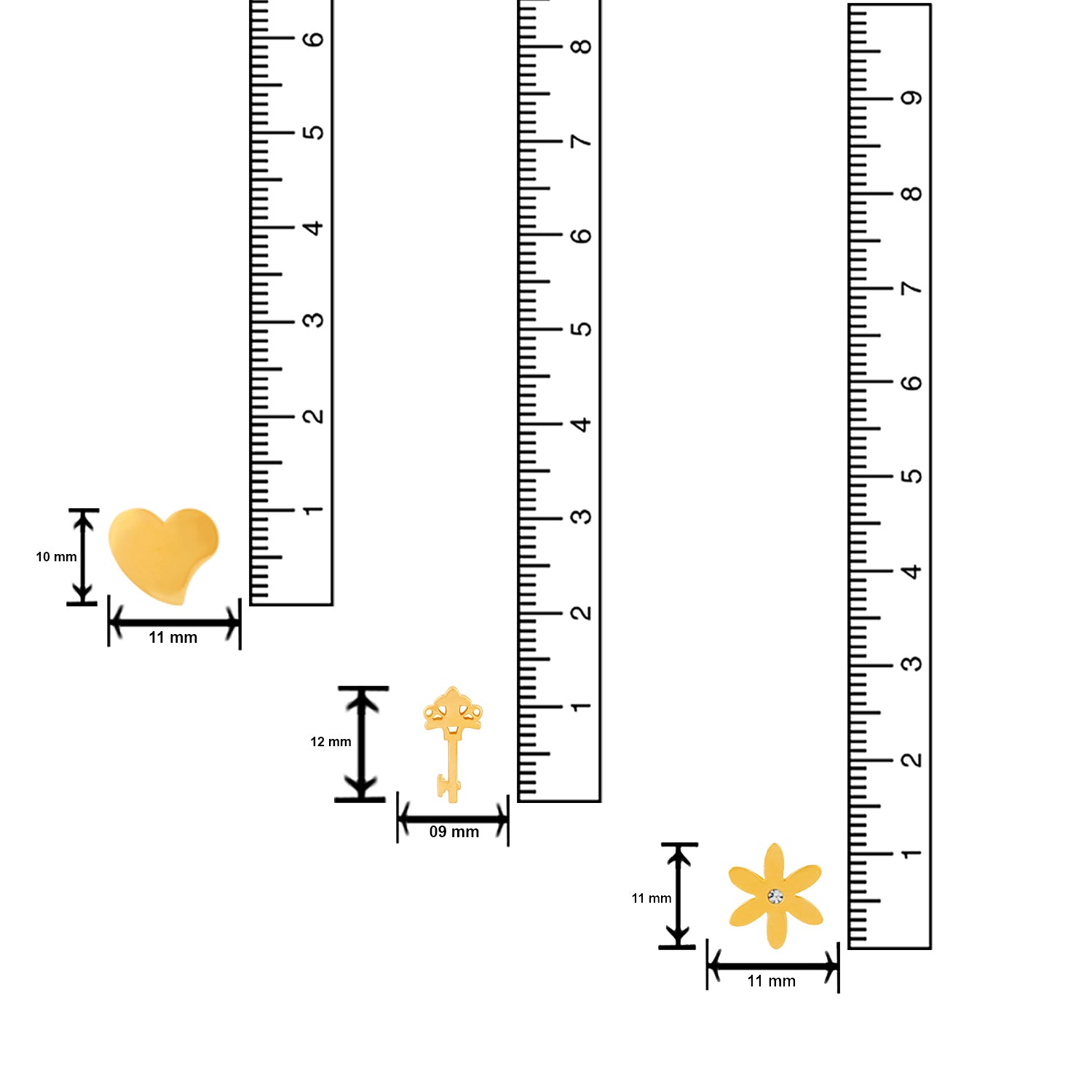 Enchanting Stud Earrings combo