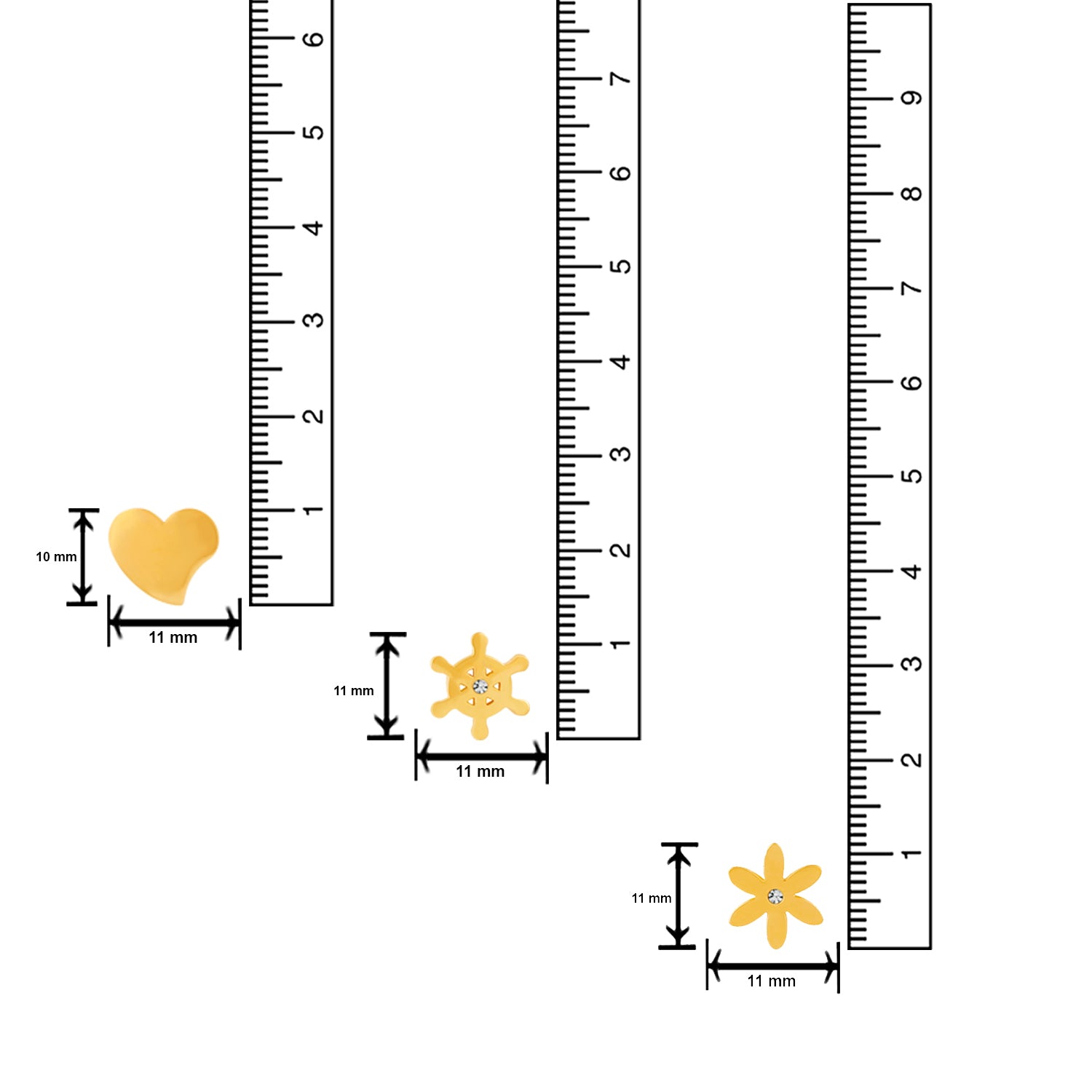 Delightful Stud earrings combo