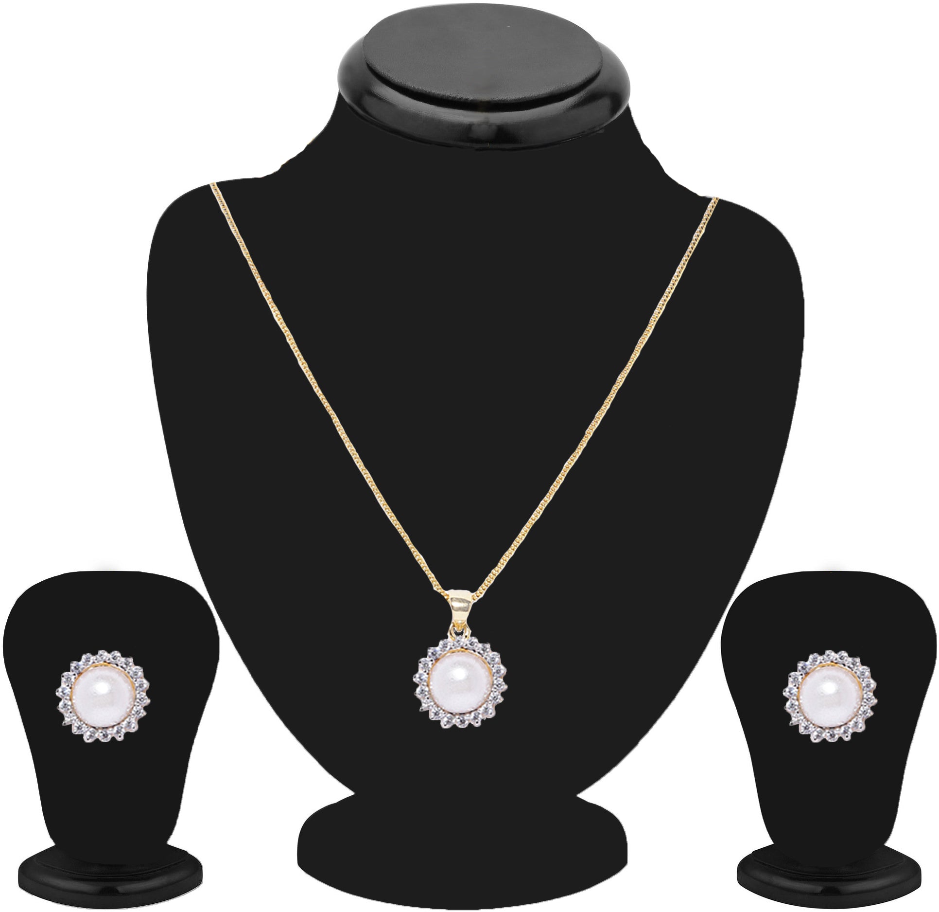 Cubic Zirconia Mesmerising Jewellery set combo