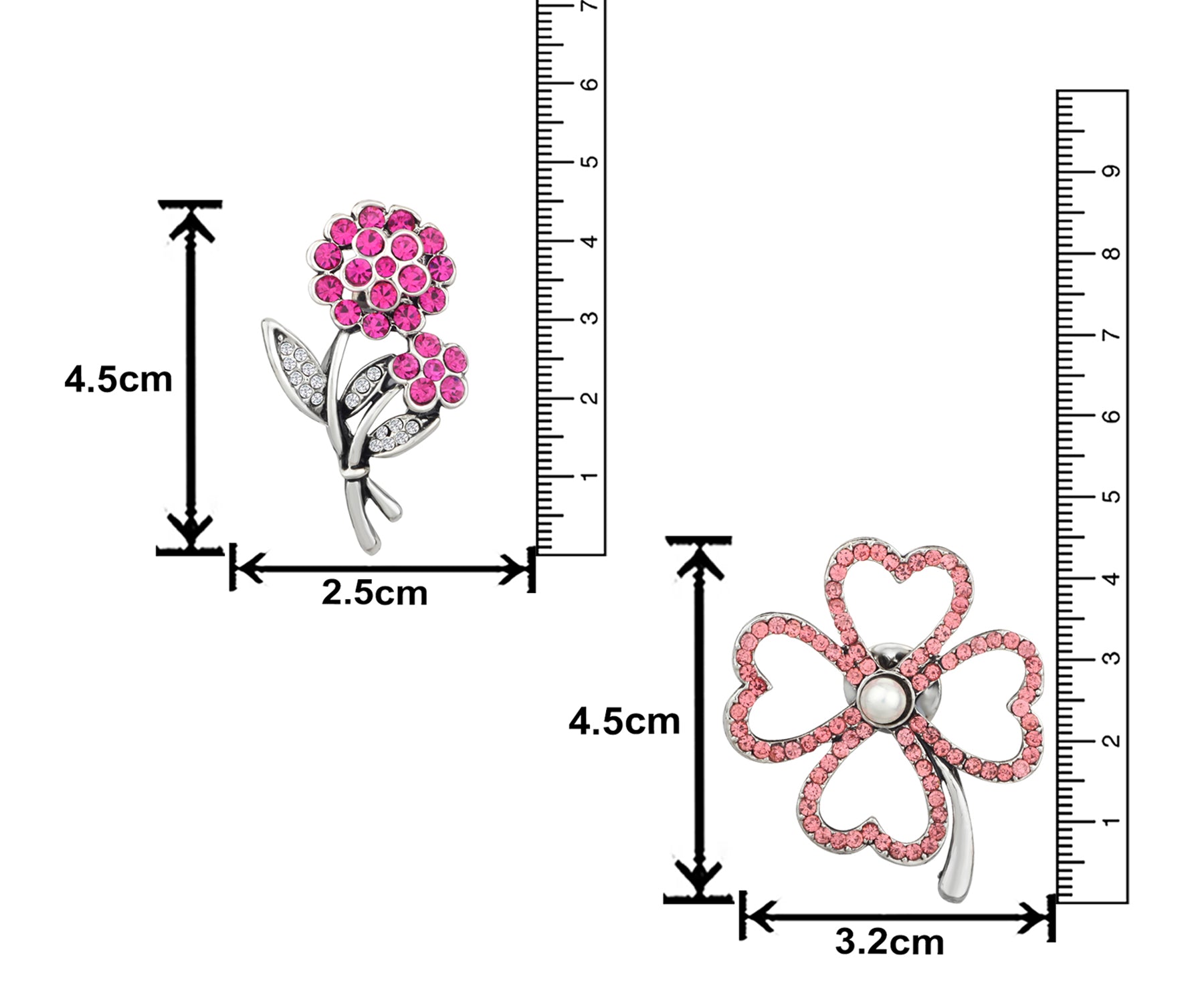 Floral Lapel Pin / Brooch