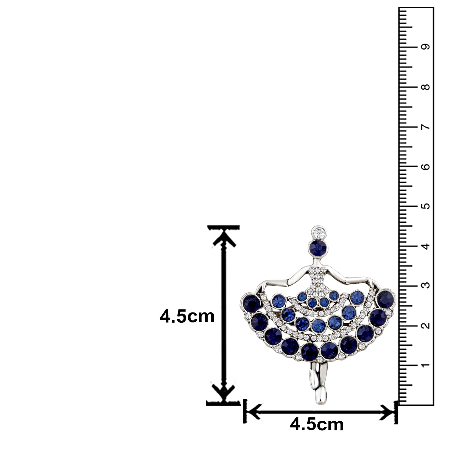 Doll Shaped Lapel Pin / Brooch