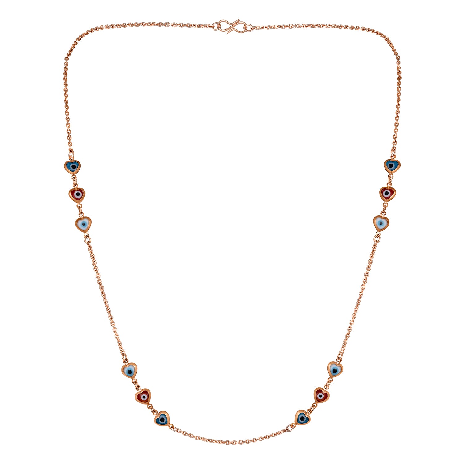 Combo of Evil Eye Necklace & Bracelet