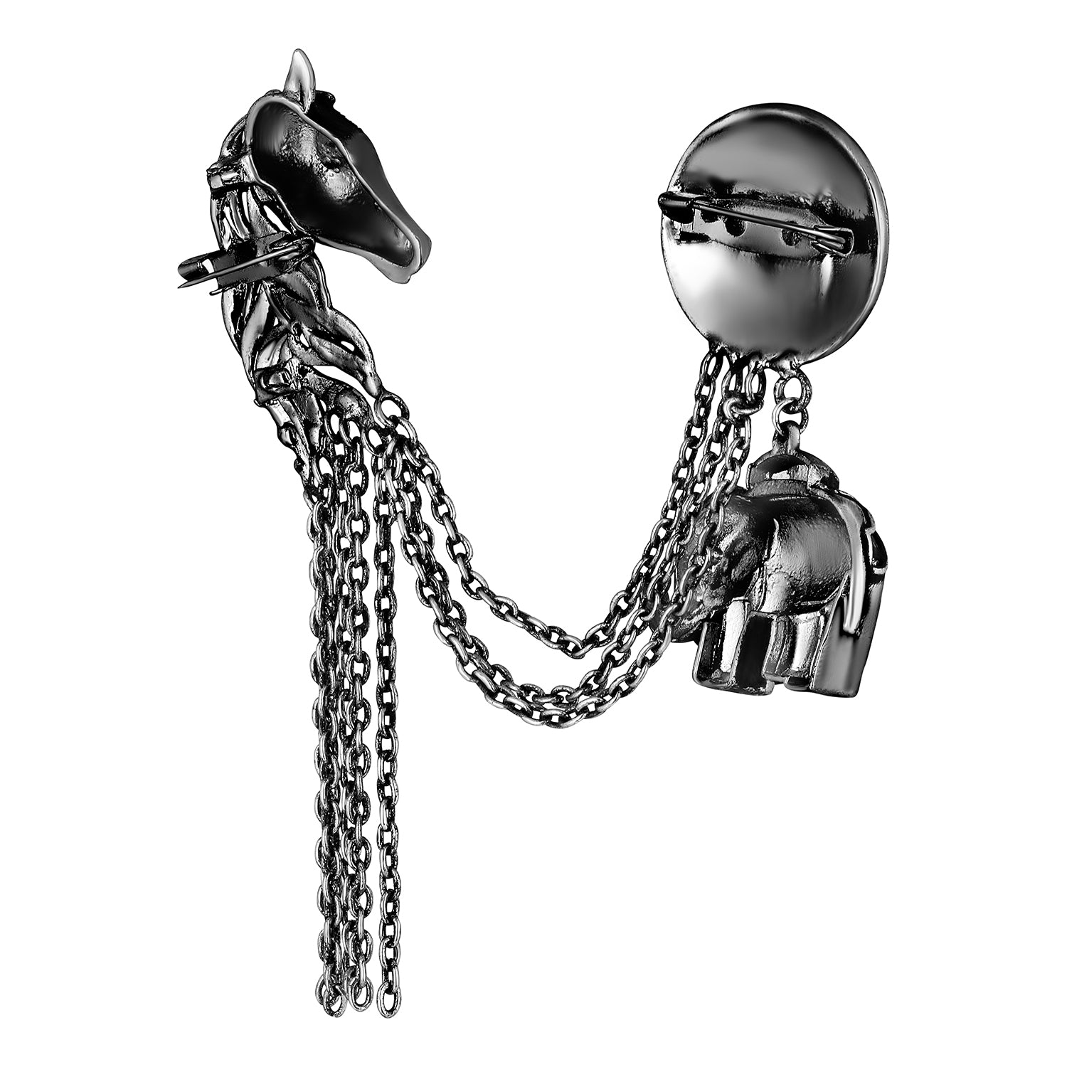 Combo of Blazer, Indo Western and Shervani Brooch