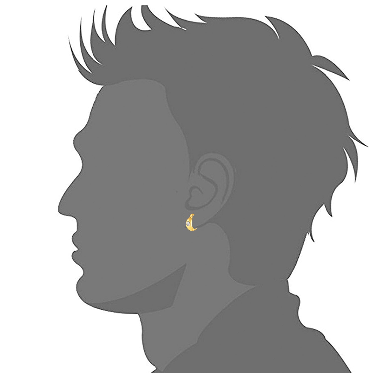 Combo of Mens Bali / Hoop Mens Earrings