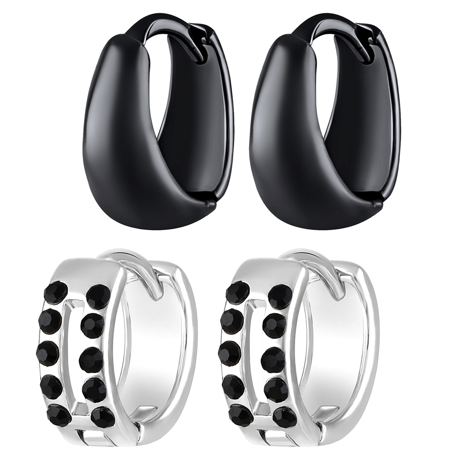 Combo of Mens Bali / Hoop Mens Earrings