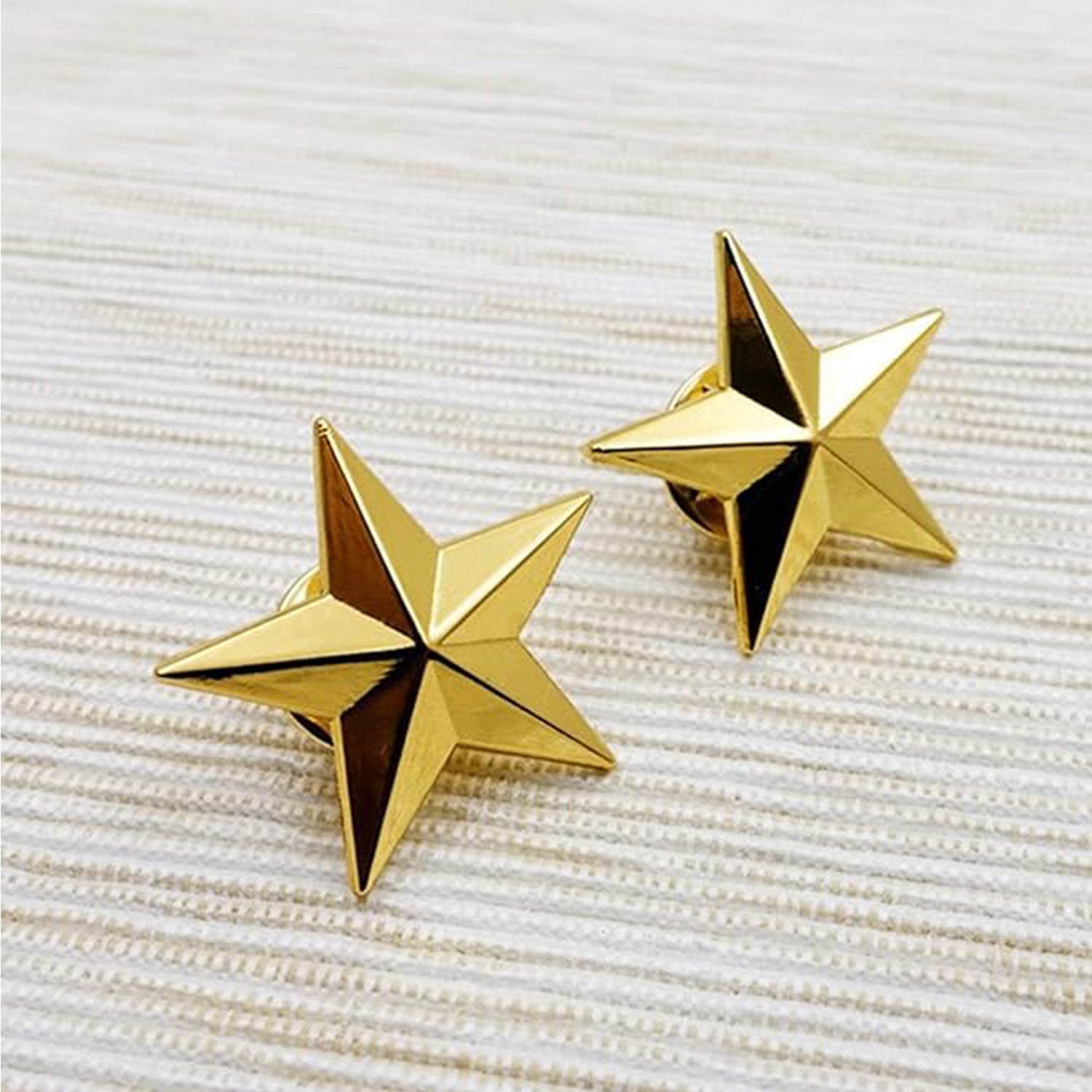 Shining Star Brooch Badge Lapel Pin Combo