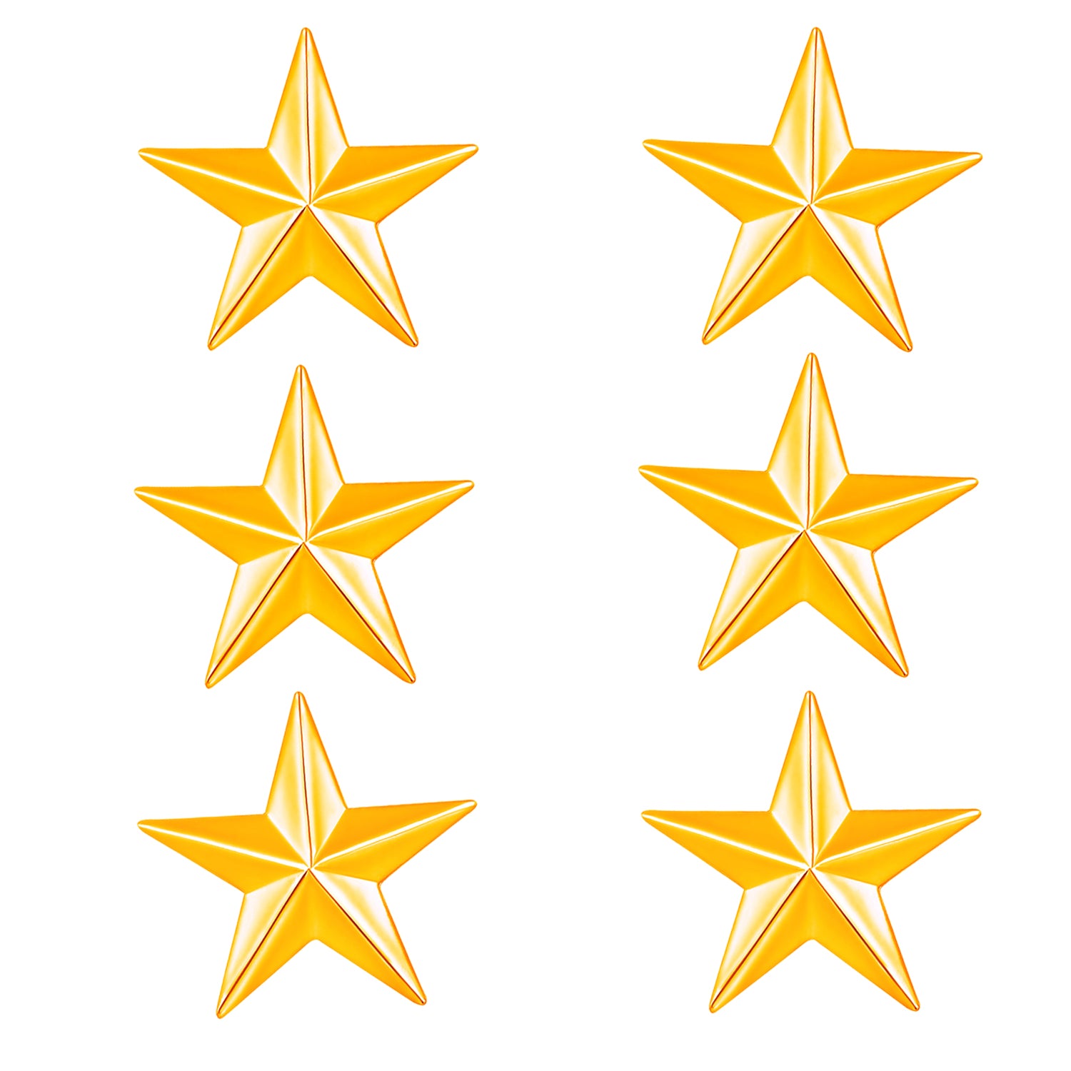 Shining Star Brooch Badge Lapel Pin Combo