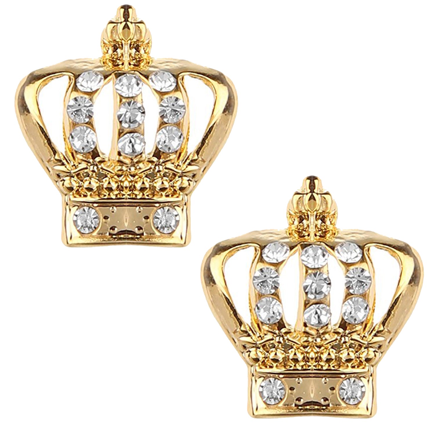 Elegant Crown Brooch Combo