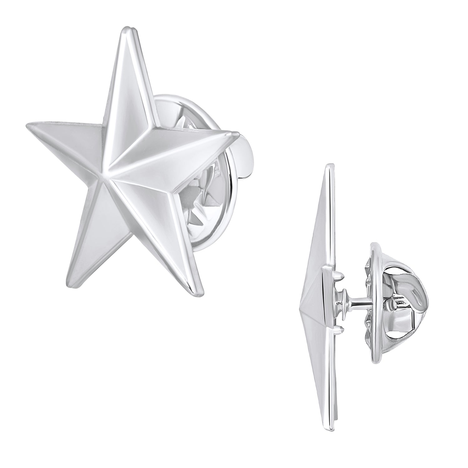 Shining Star Brooch Badge Lapel Pin Combo
