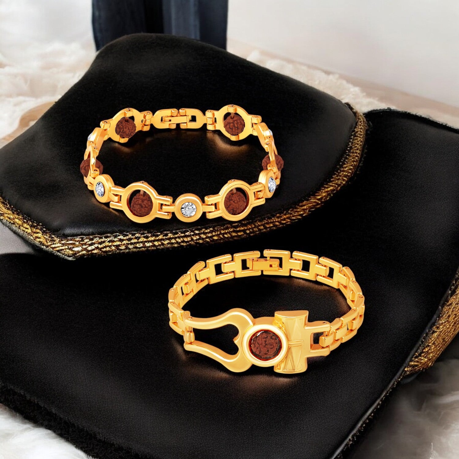 Combo of 2 Rudraksha Bracelets