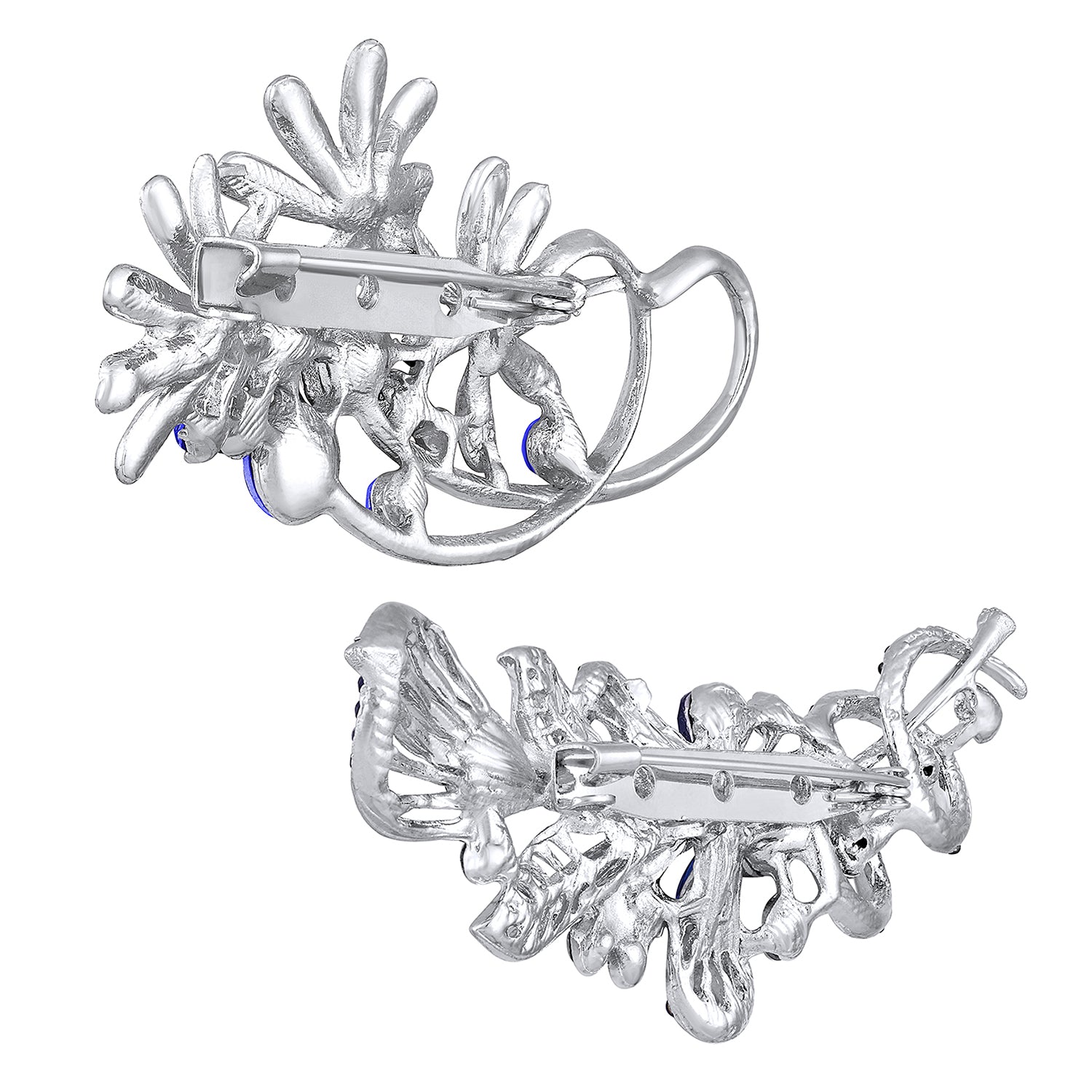 Combo of 2 Floral Shaped Brooch / Saree PIn