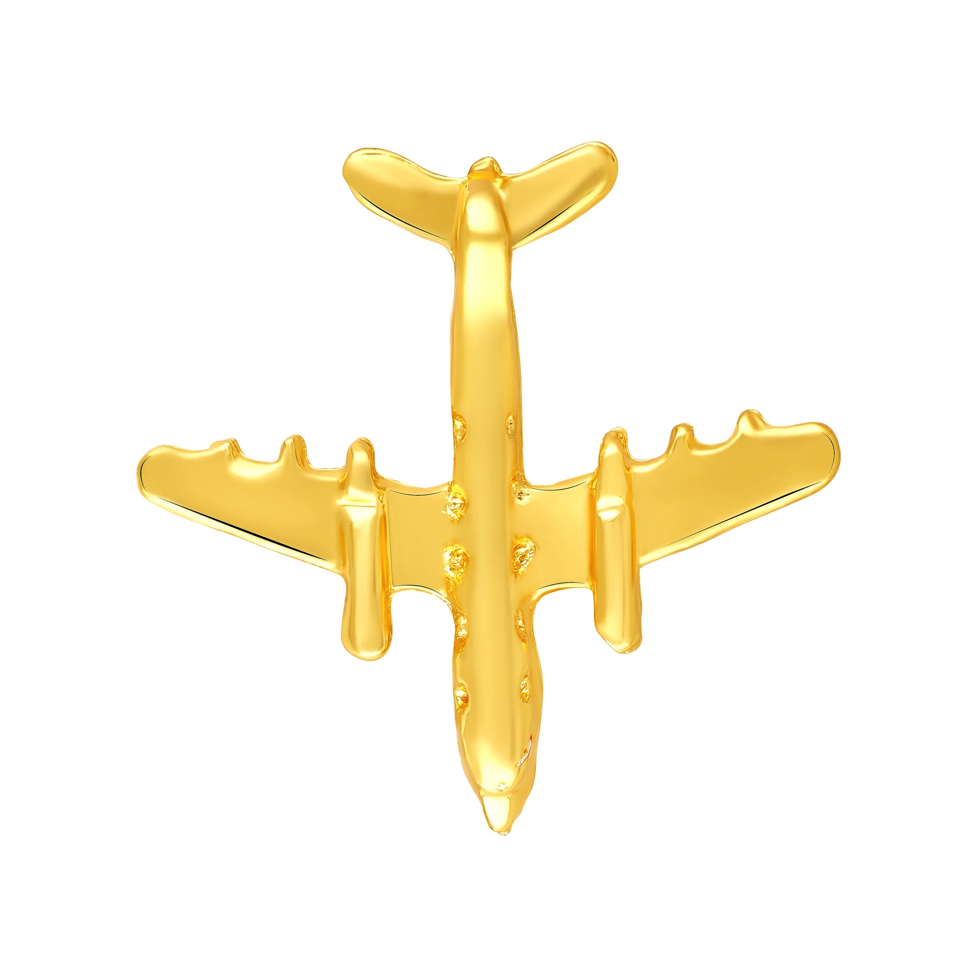 Combo of 4 Mini Aircraft Badge Coat Suit Pin