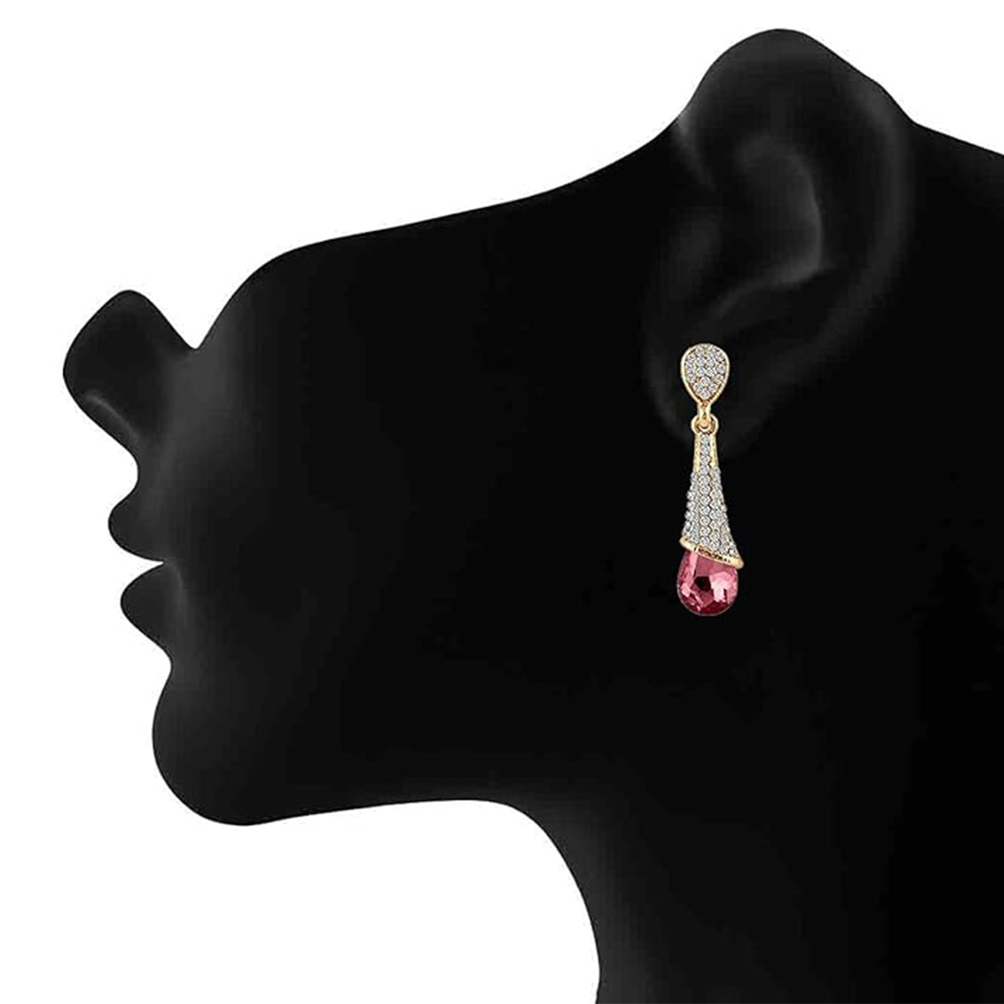 Combo of 2 Beautifully Designed Dangle Drop Earrings