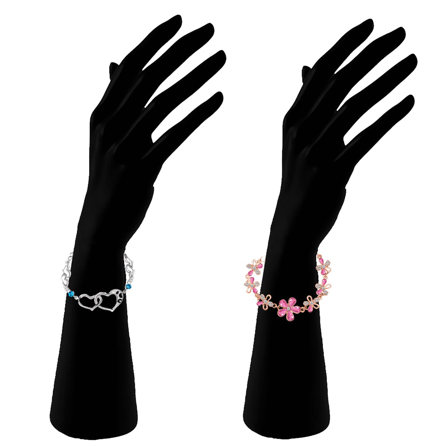 Dazzling Crystal Bracelets Combo