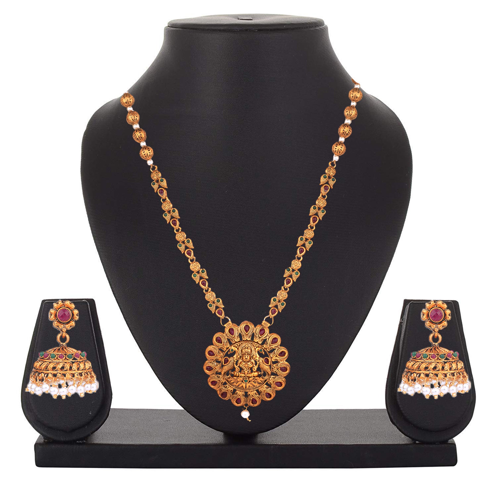Exclusive Traditional Long Design Necklace Set