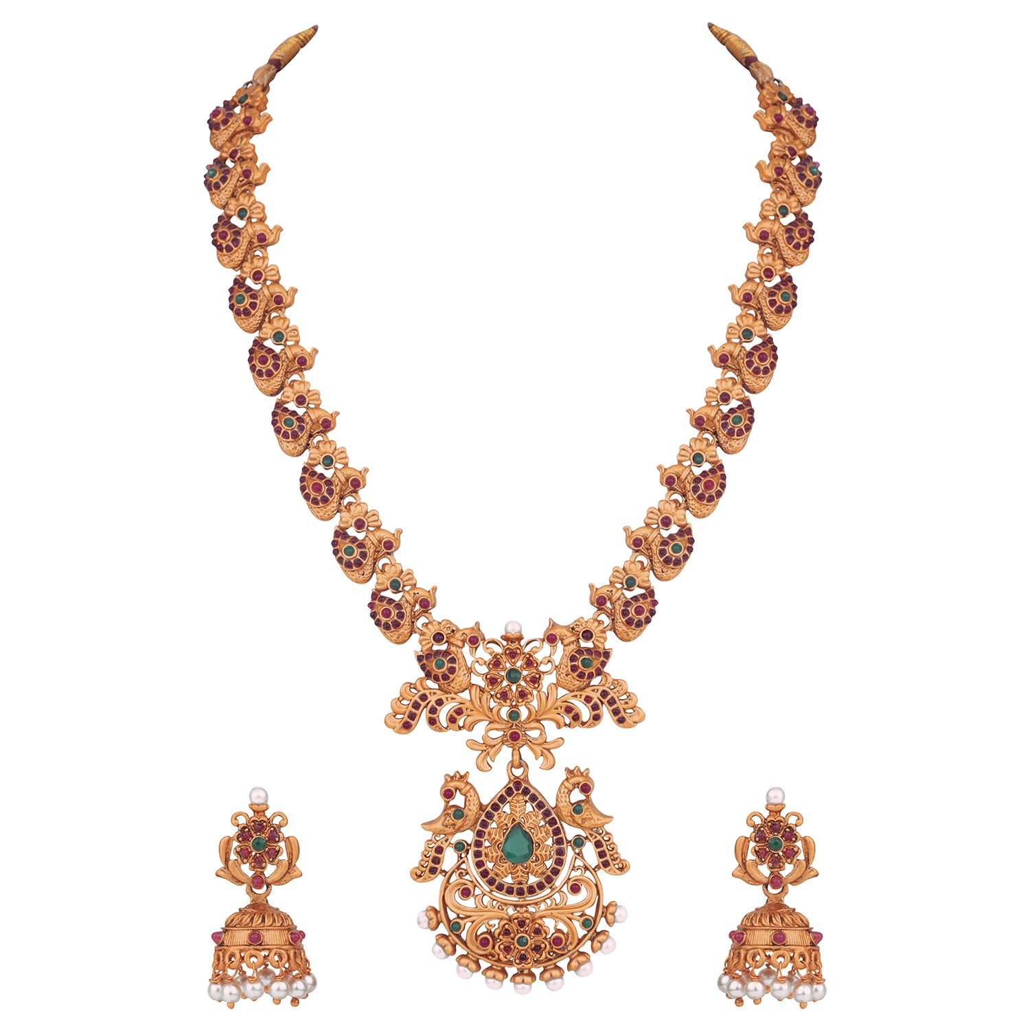 Exclusive Traditional Long Design Necklace Set