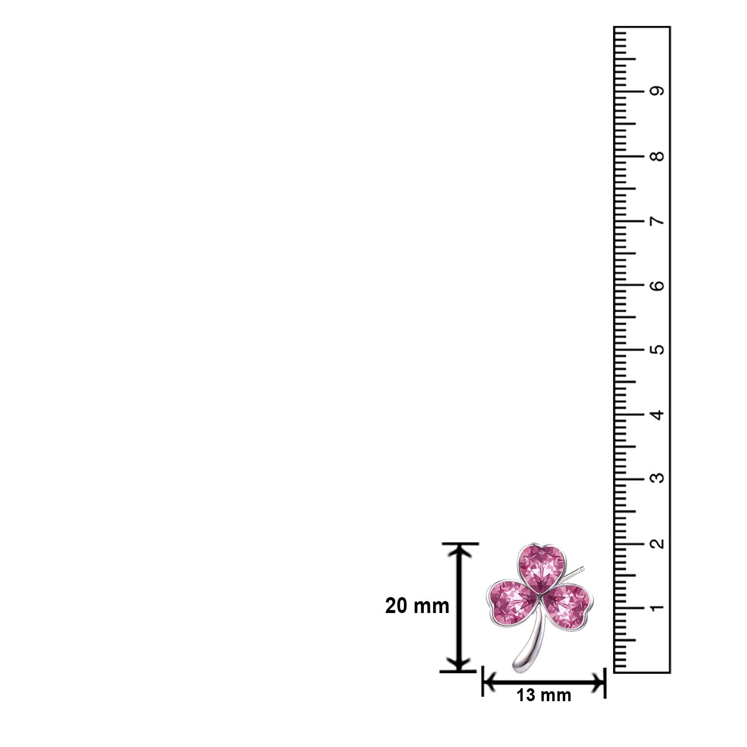 Valentine collection Cubic Zirconia earrings