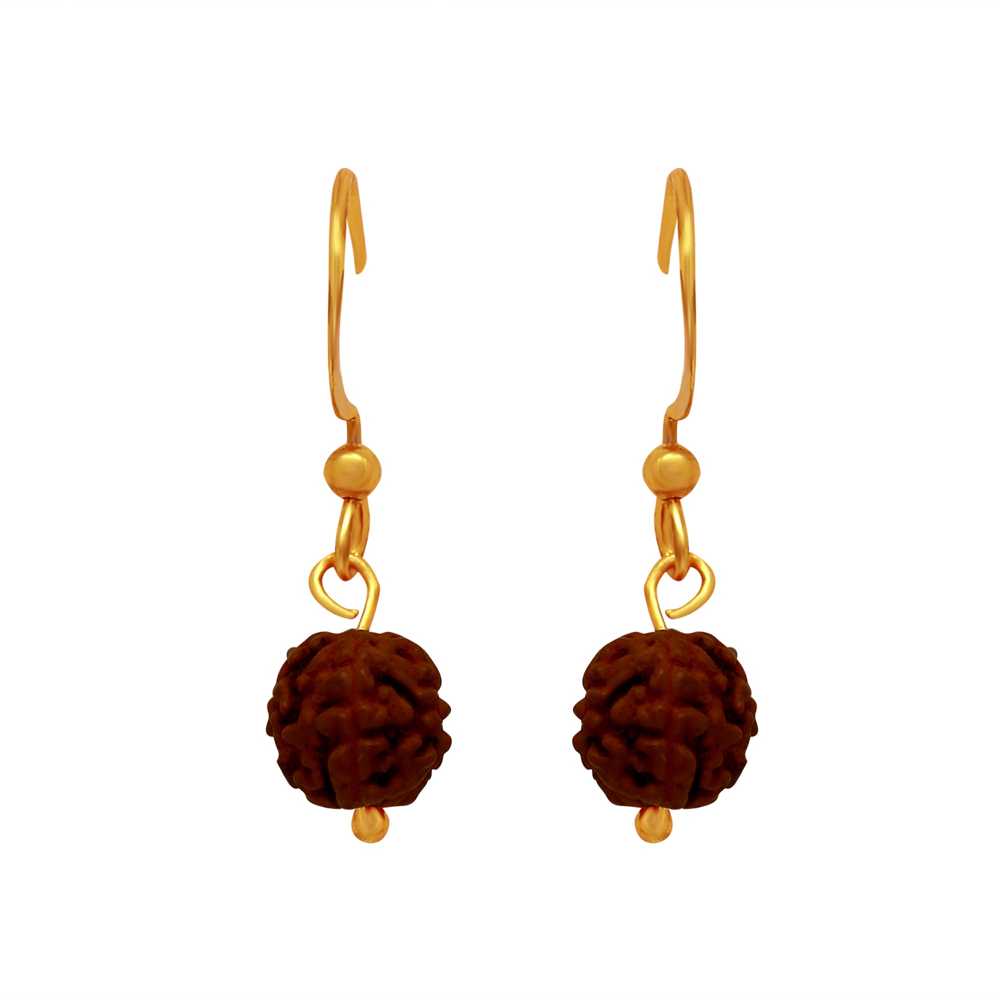 Attractive Rudraksh Drop Earrings Pair