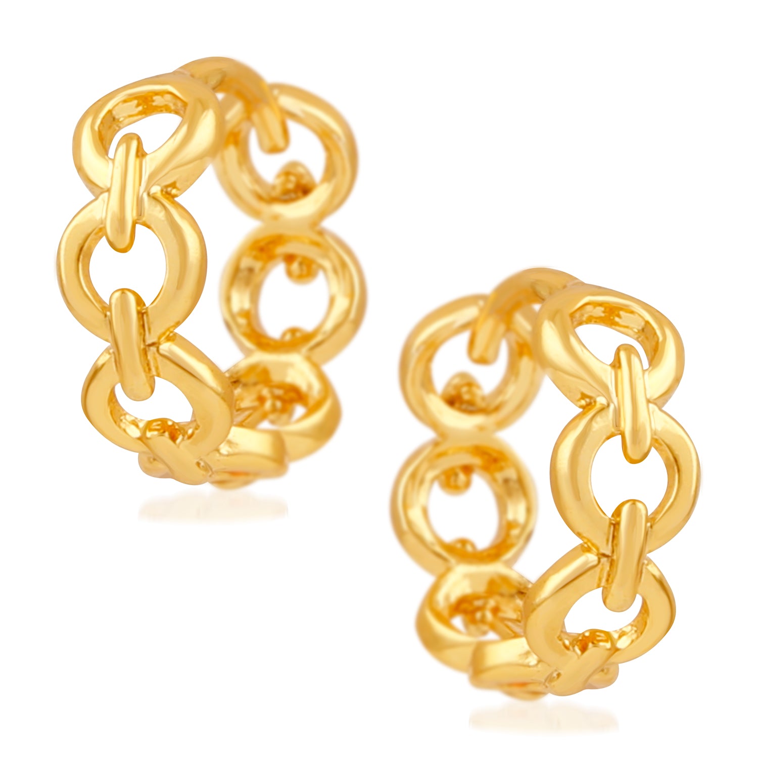 Circular link Bali Earrings