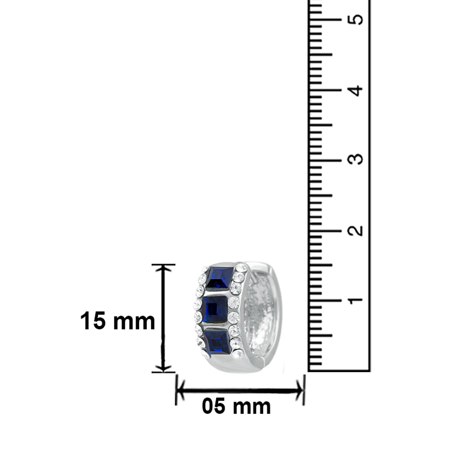 Glorious Crystal Bali Earrings