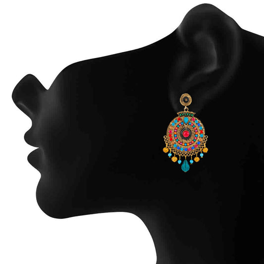Exclusive Designer Afghani Dangler Earrings