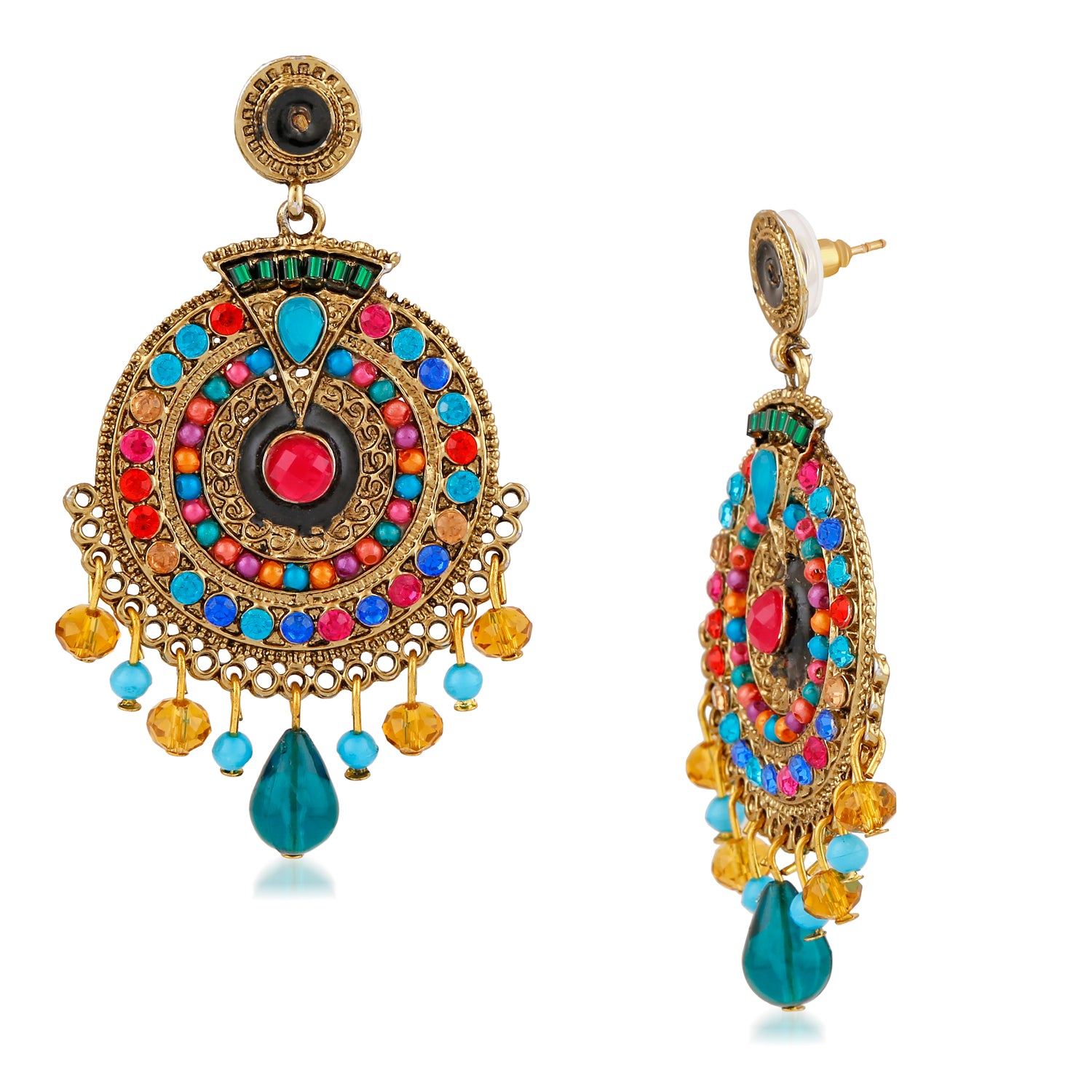Exclusive Designer Afghani Dangler Earrings