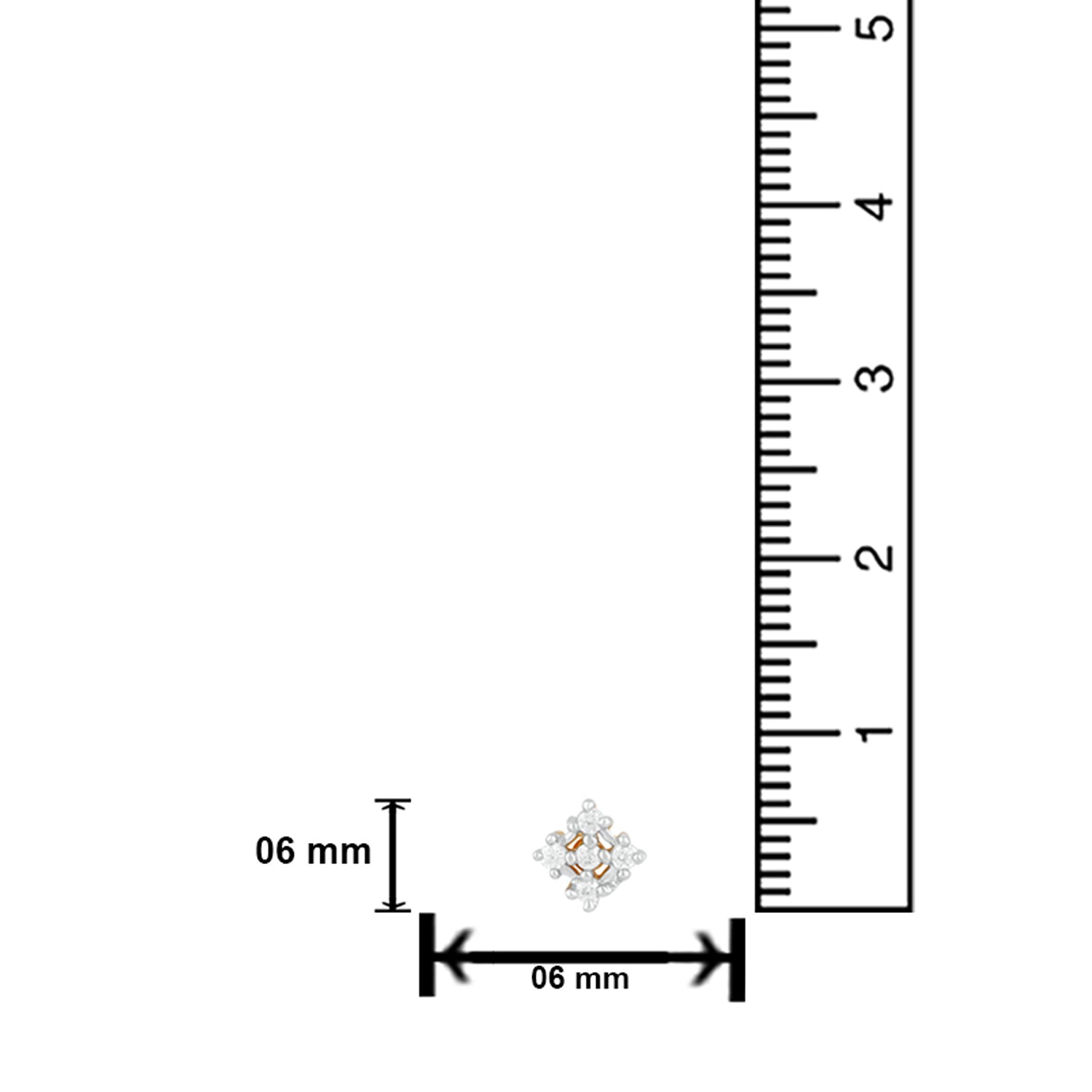 Elegant Cubic Zirconia Stud Earrings