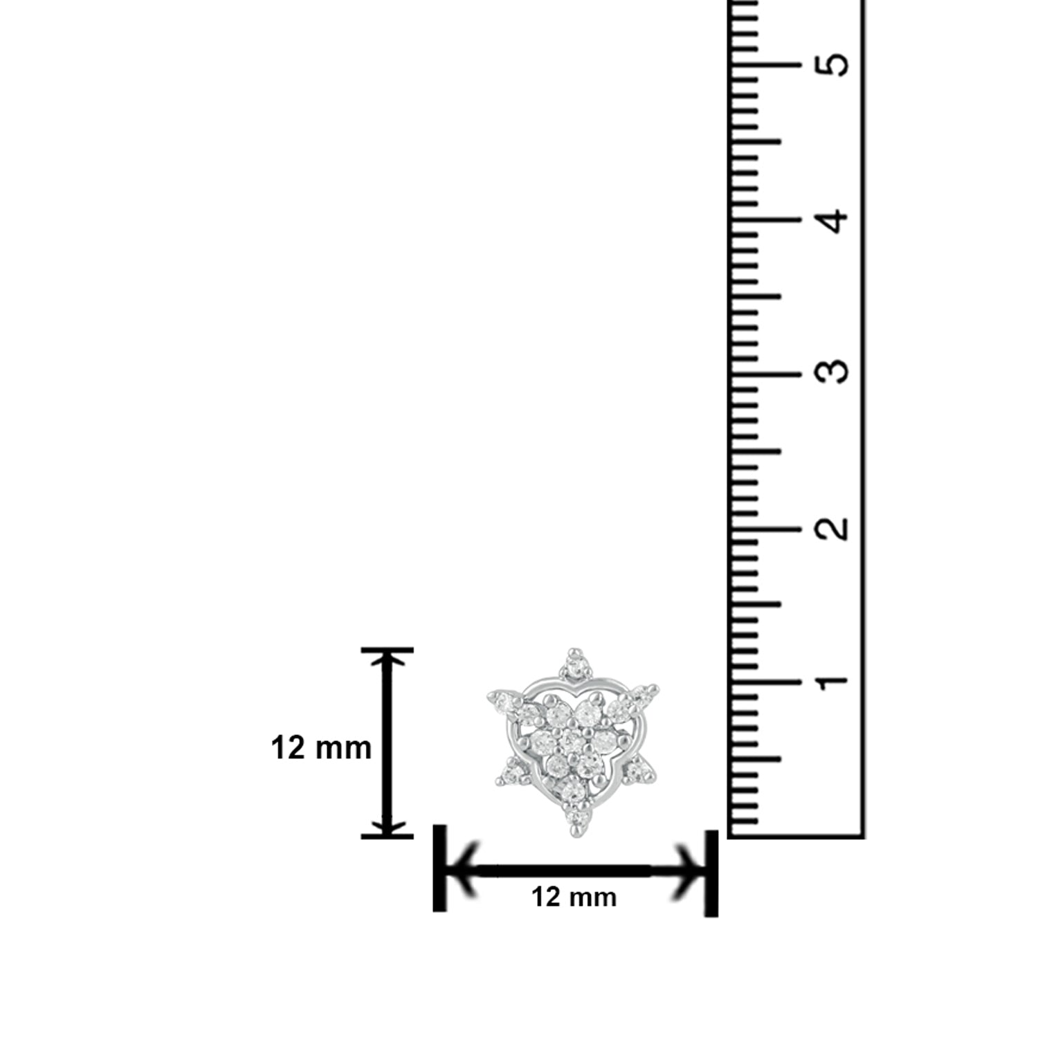 Delicate CZ Stud Earrings