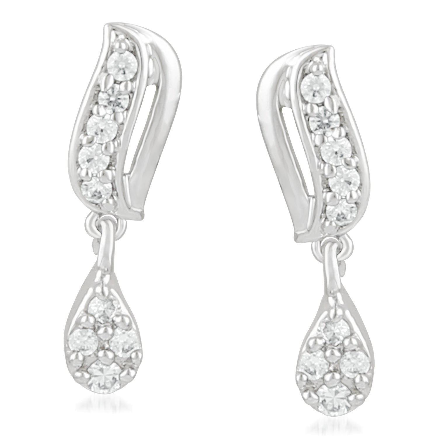 Mesmerising Cubic Zirconia Stud Earrings