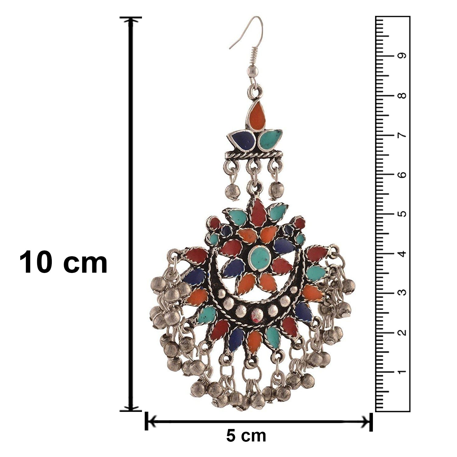 Exclusive Designer Afghani Dangler Earrings