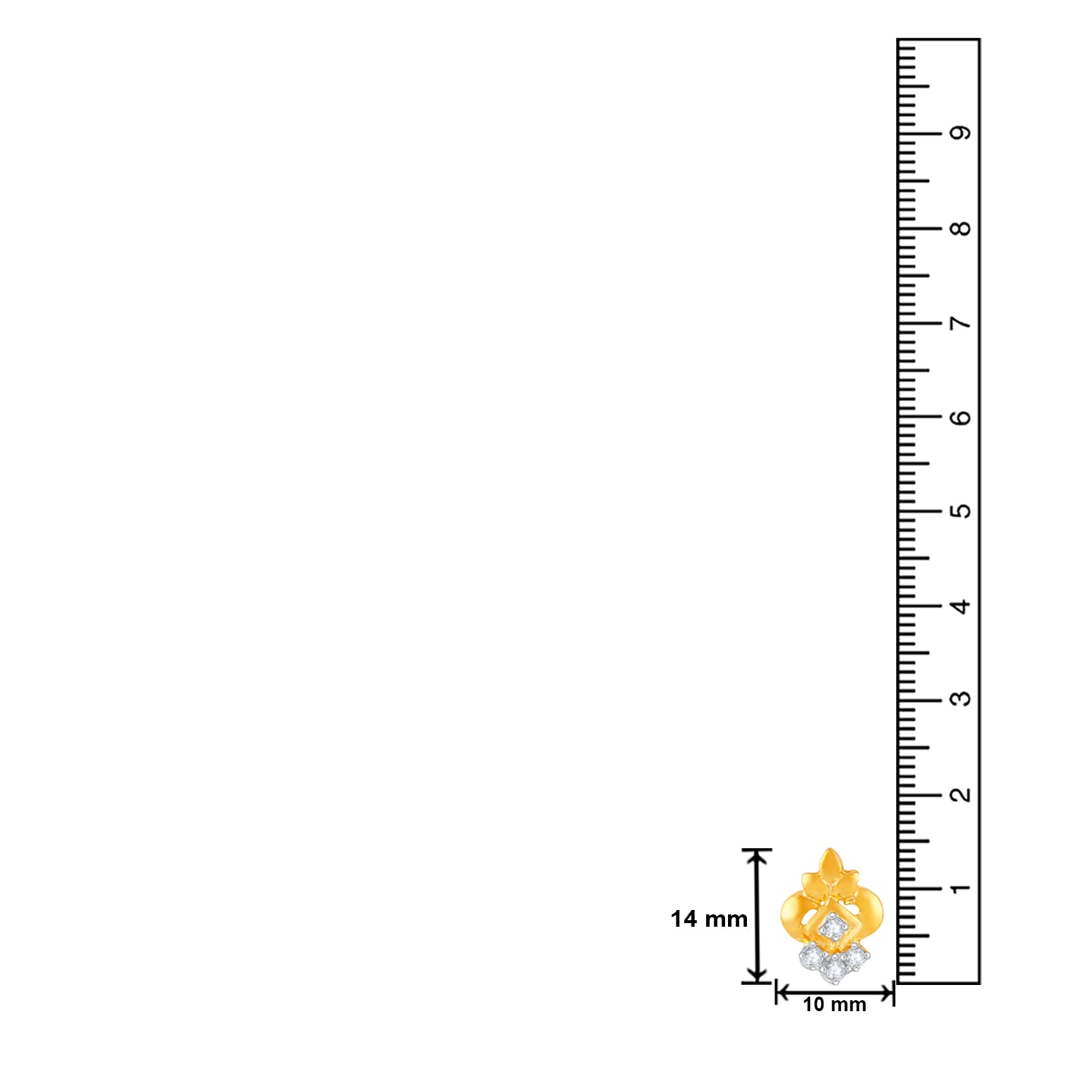 Classic Designer CZ Stud Earrings