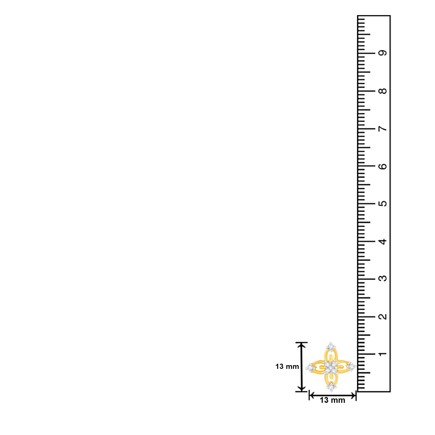 Eternal Floral Lover CZ Stud Earrings