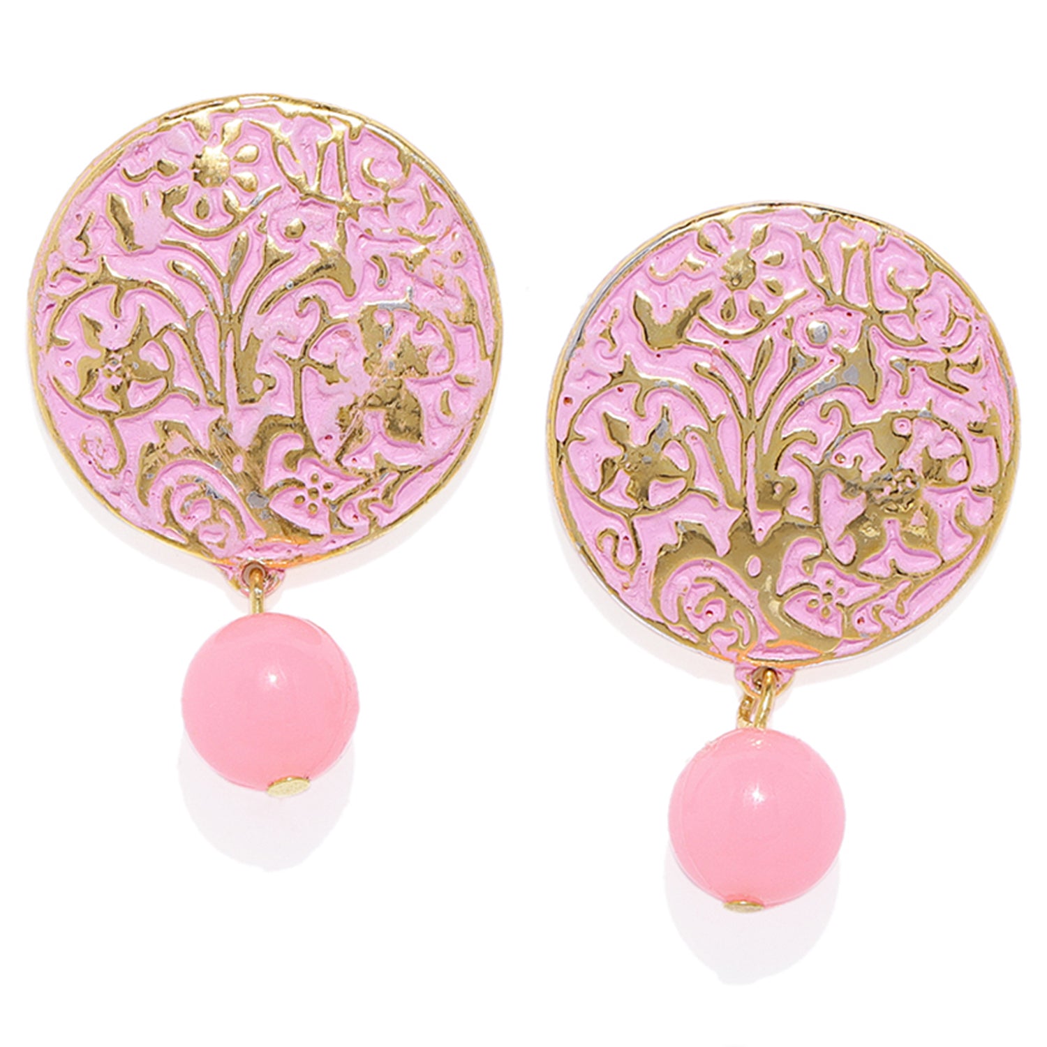 Alluring Meenakari Designer Dangler Earrings
