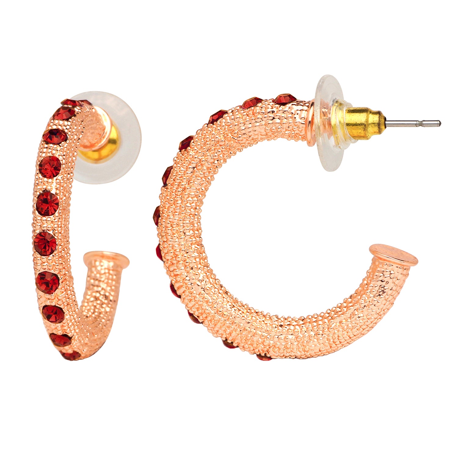 Single Line Half Bali Style Earrings