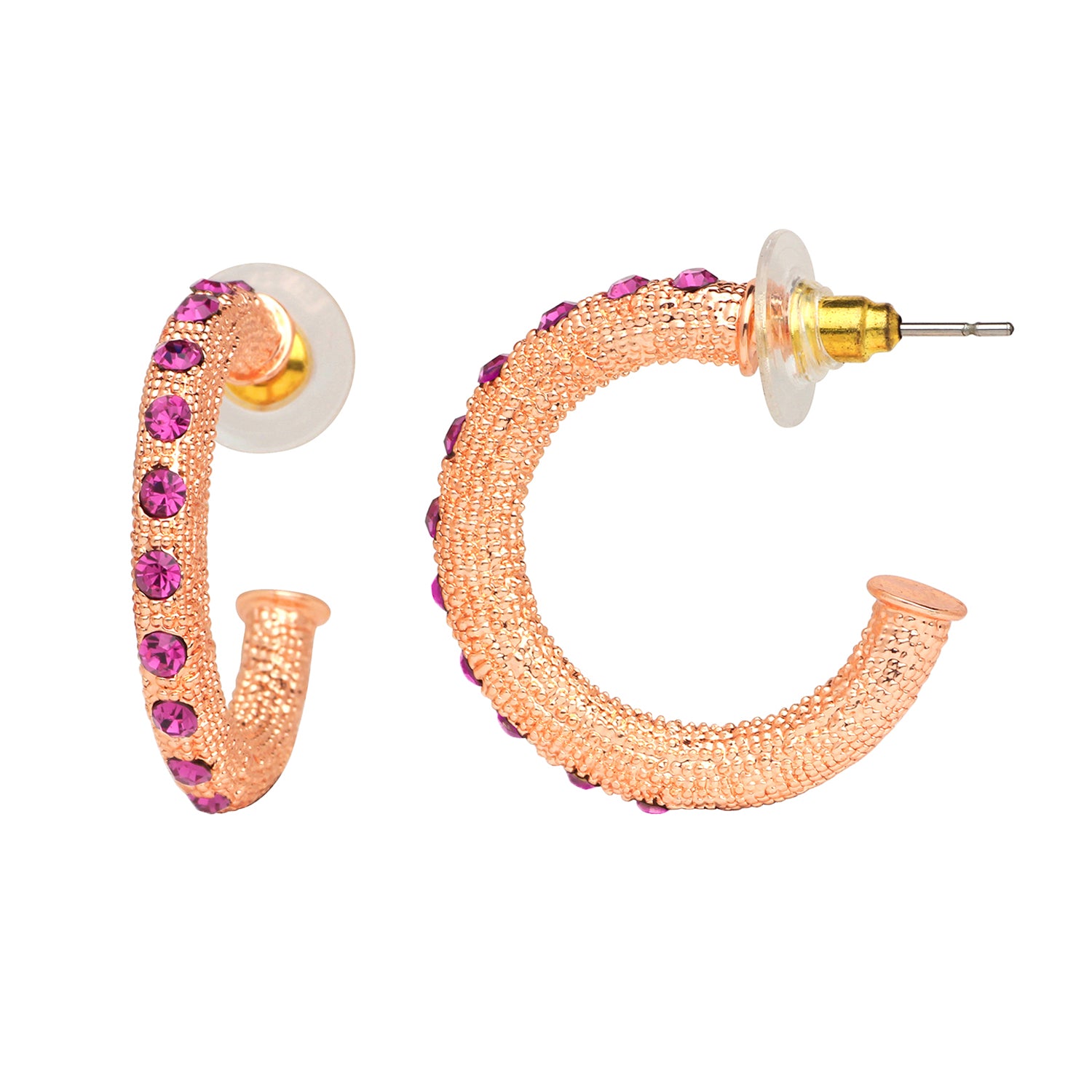 Single Line Half Bali Style Earrings