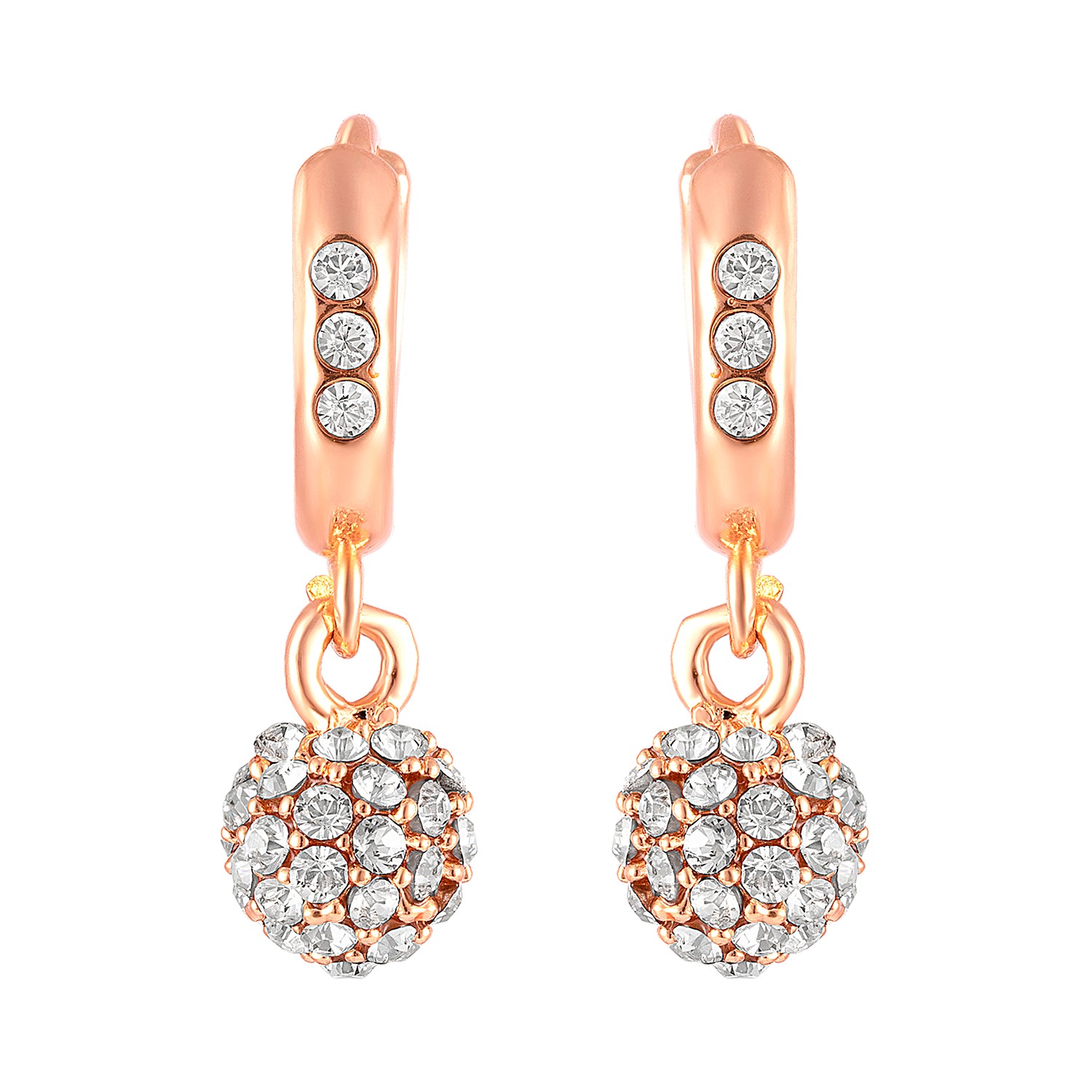 Royal Sparklers Ball Bali Earrings