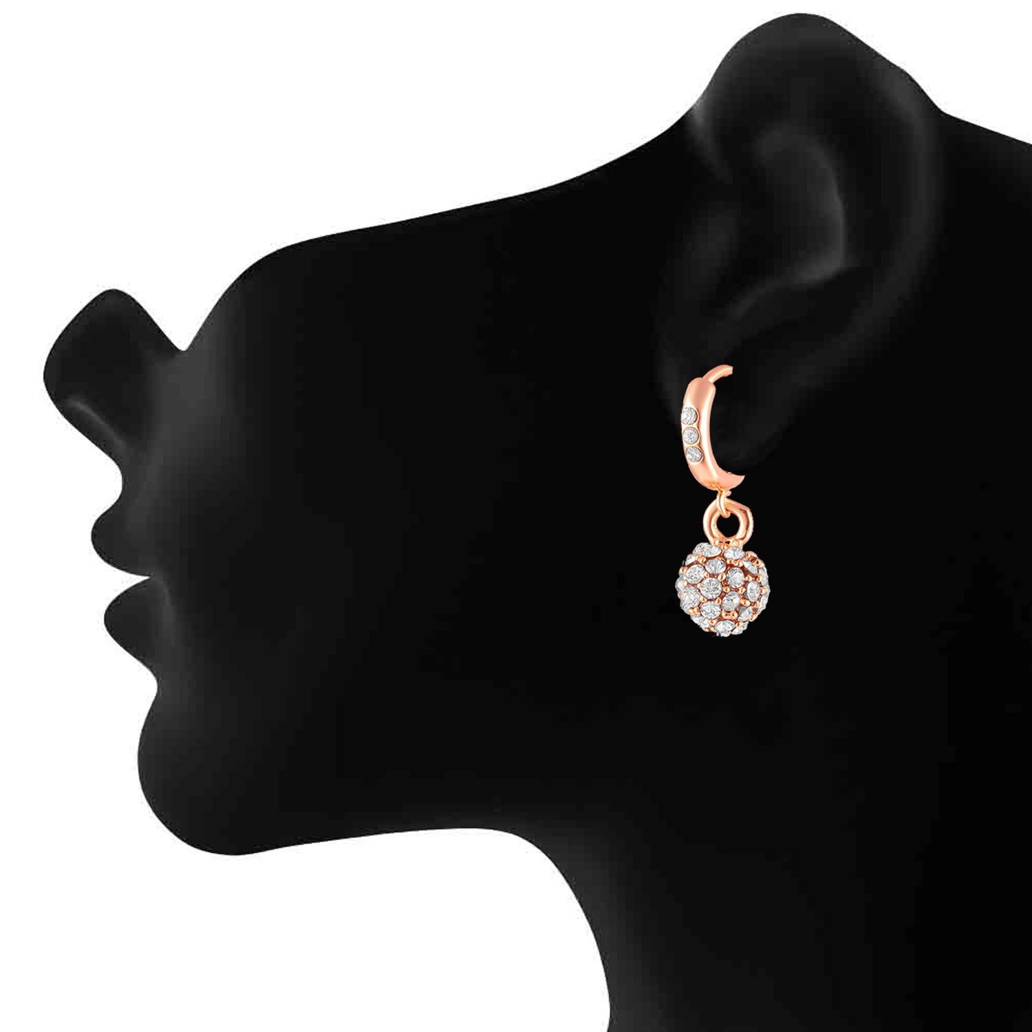 Royal Sparklers Ball Bali Earrings