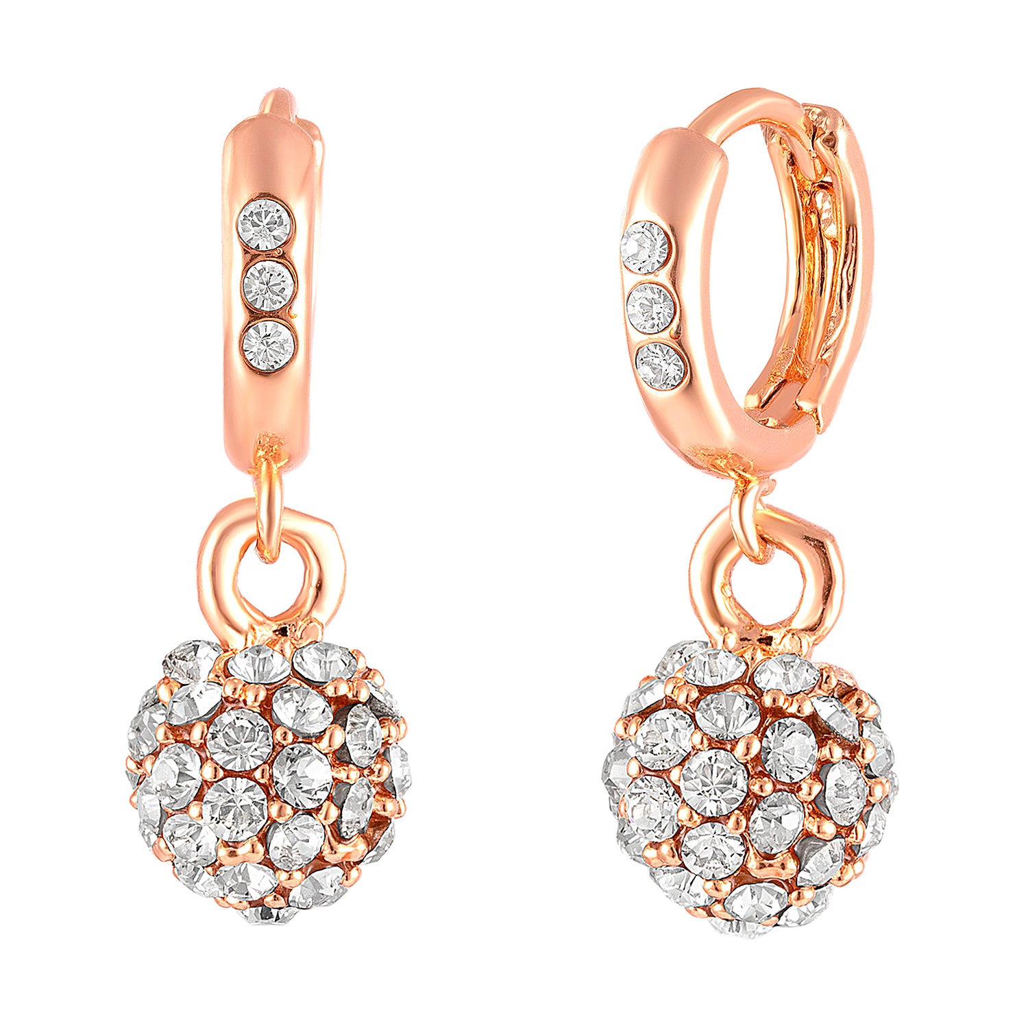 Royal Sparklers Ball Bali Earrings