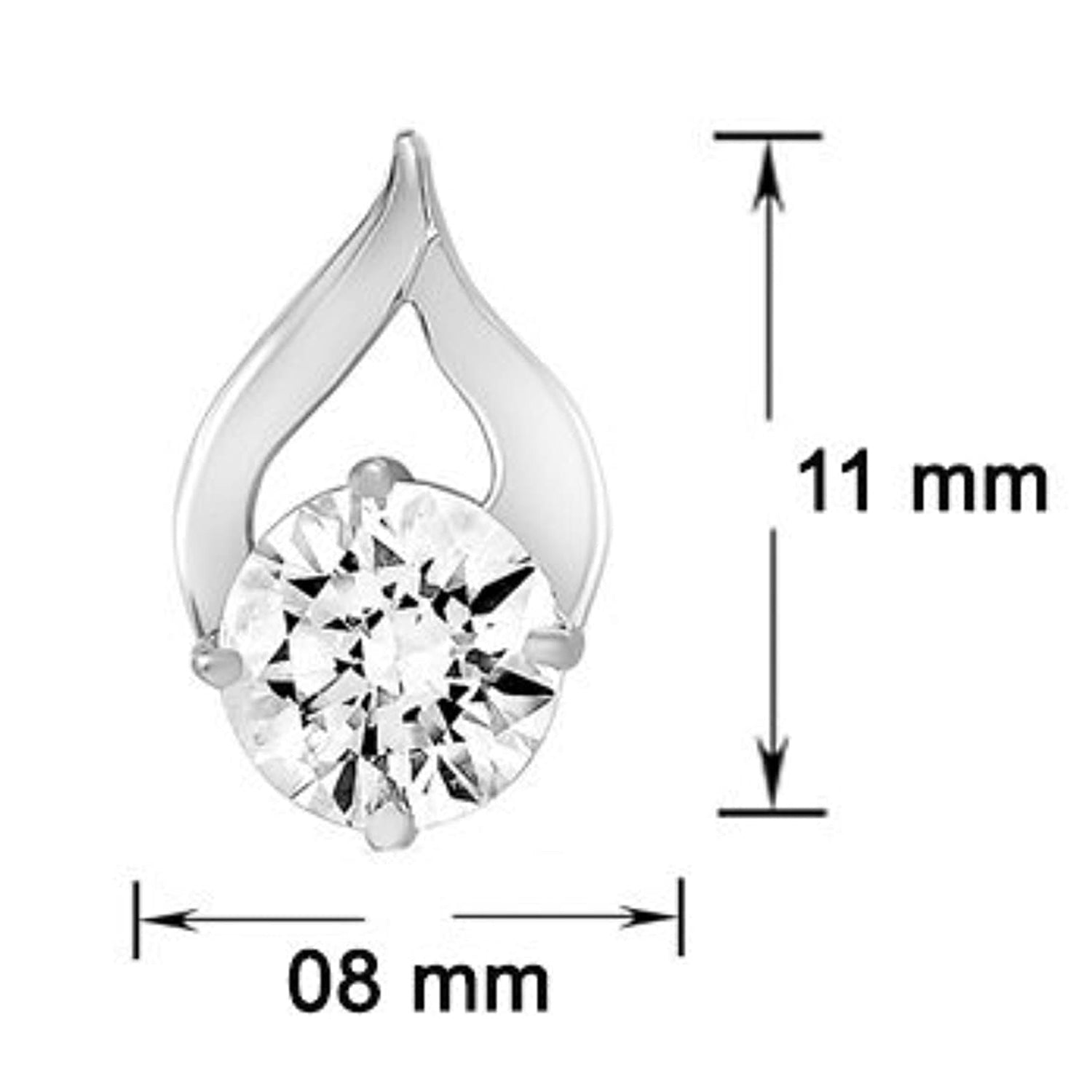 Delicate Drop Stud Earrings