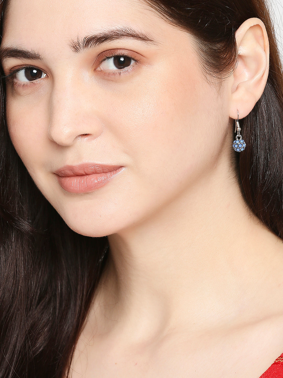 Sparkling Crystals Ball Earrings