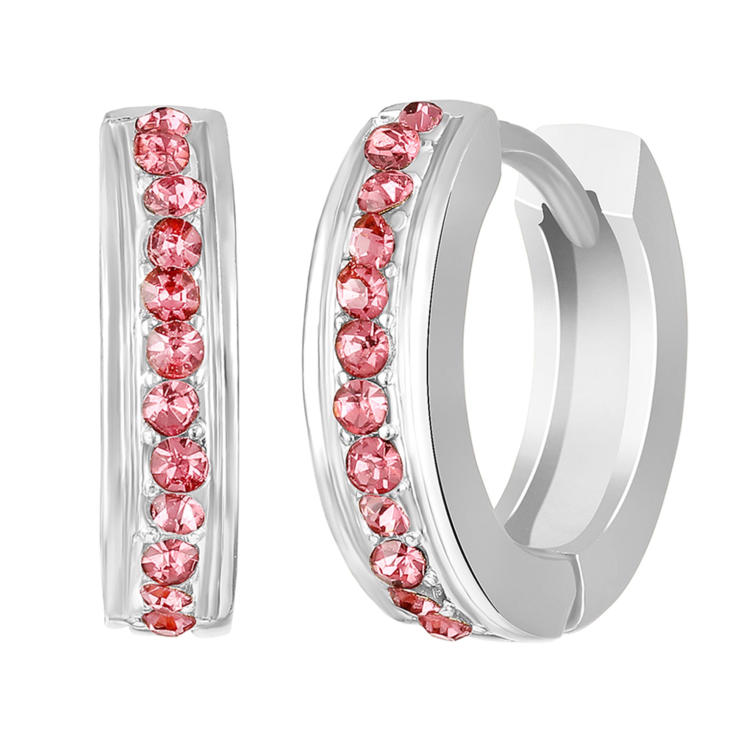 Big Single Line Bali Earrings