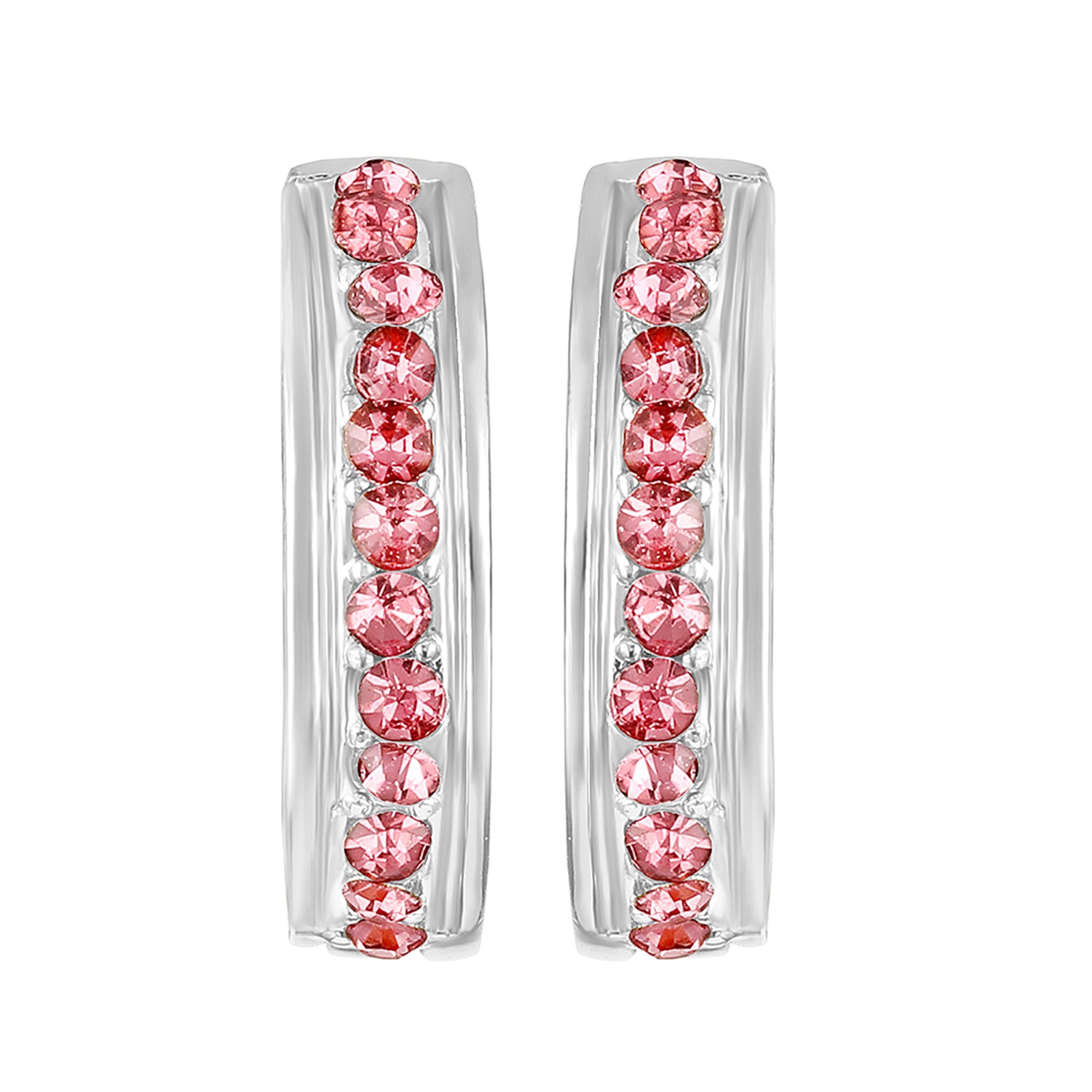 Big Single Line Bali Earrings