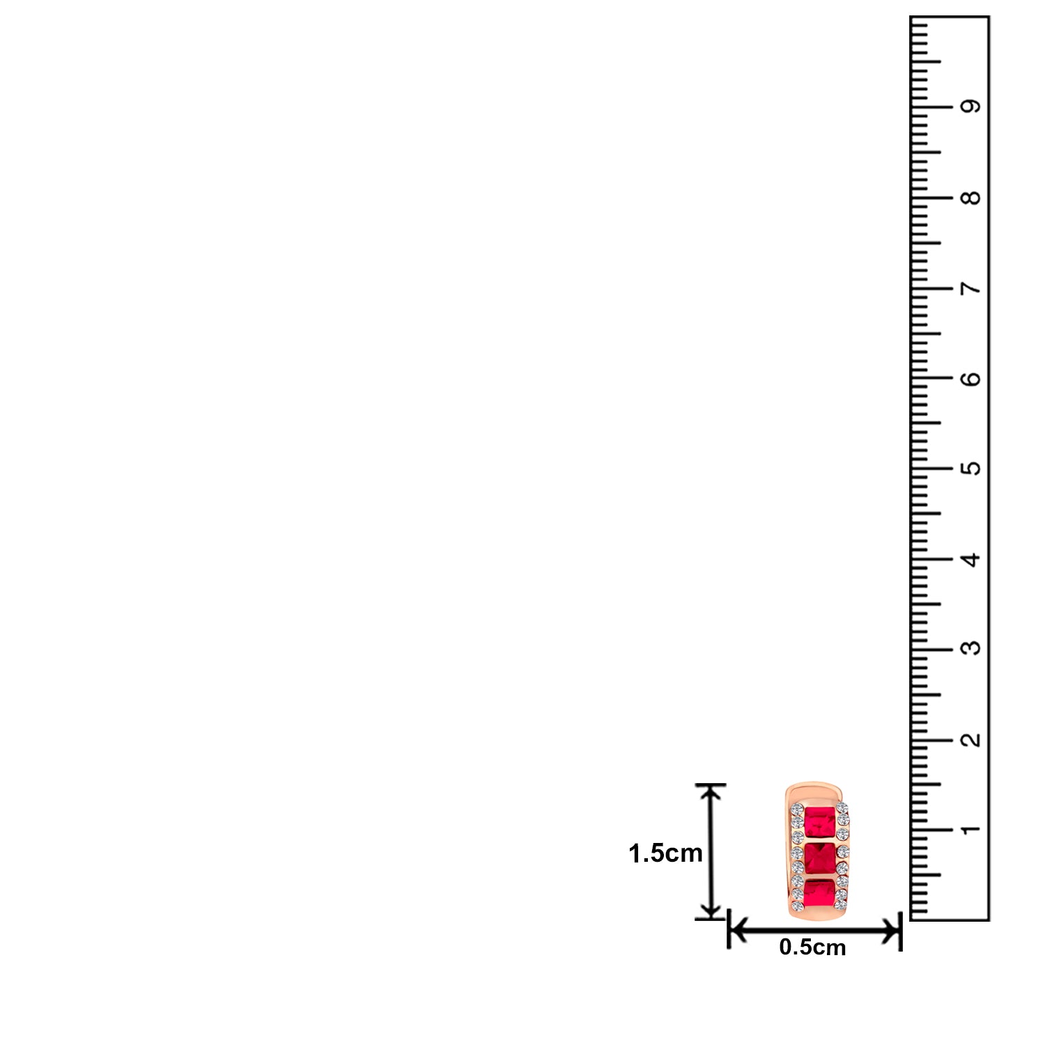 Glorious Hoop Bali Earrings